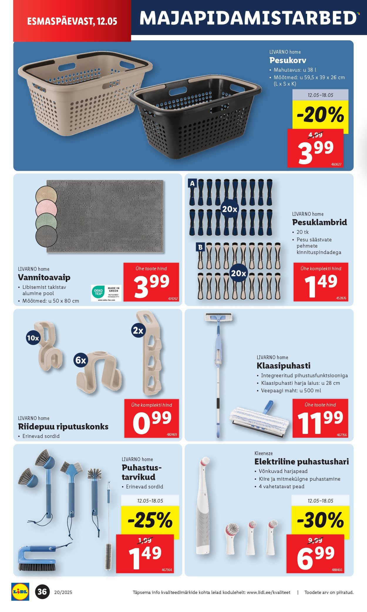 Lidl kliendileht - kliendileht (12.05 - 18.05.2025)