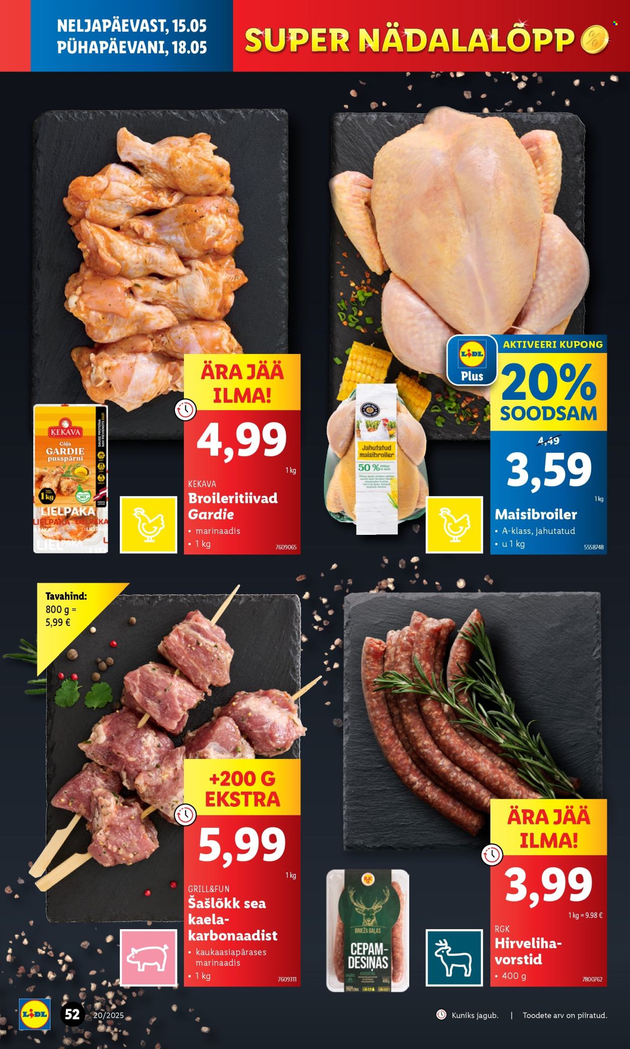 Lidl kliendileht - kliendileht (12.05 - 18.05.2025)