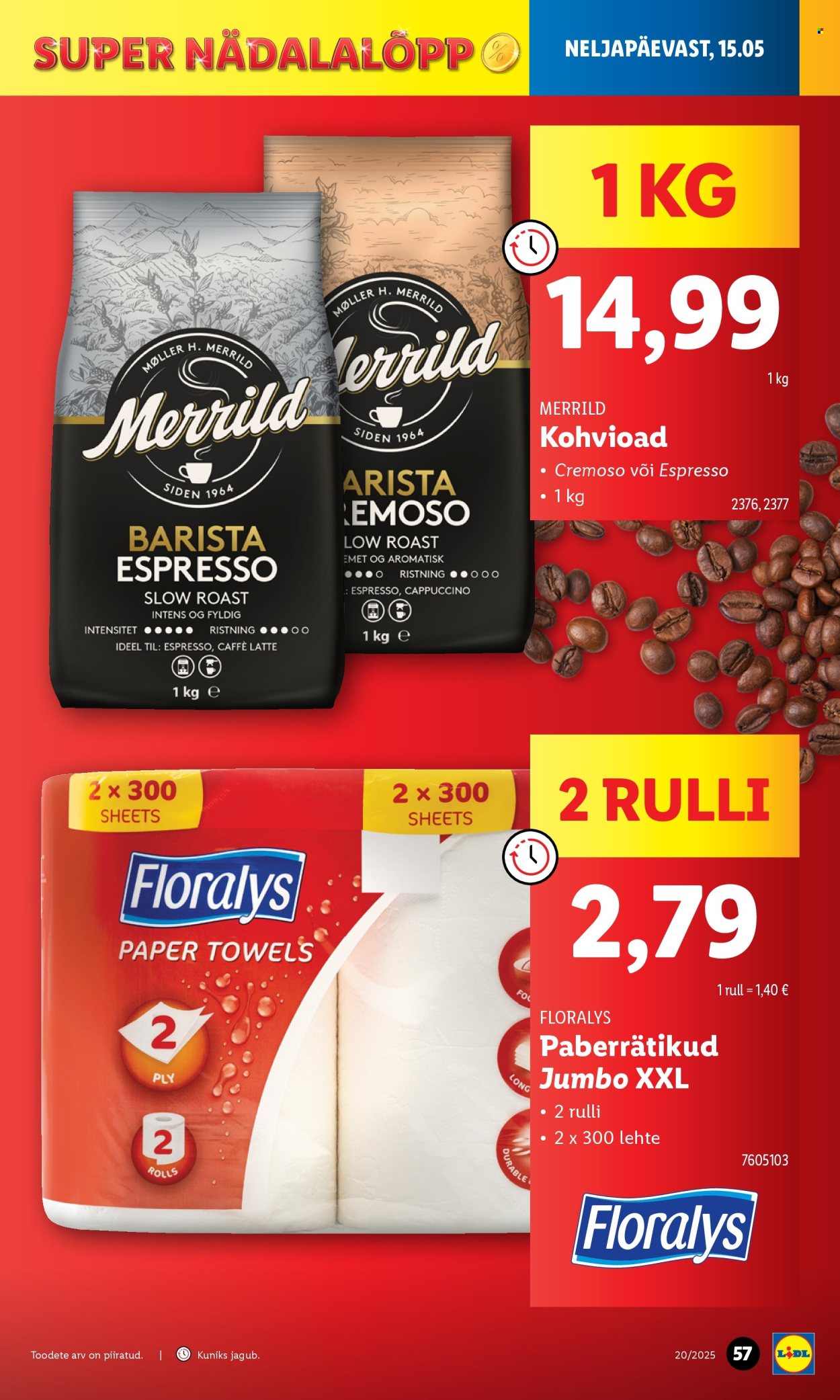 Lidl kliendileht - kliendileht (12.05 - 18.05.2025)