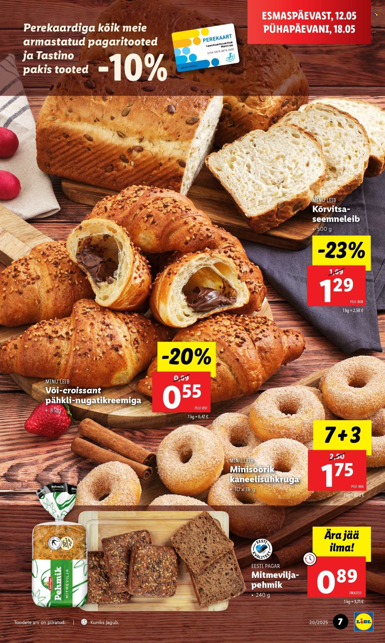 Lidl kliendileht - kliendileht (12.05 - 18.05.2025)
