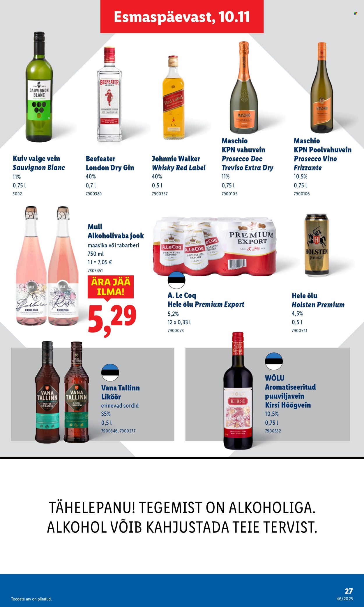 Lidl kliendileht - Kliendileht (10.11 - 16.11.2025)