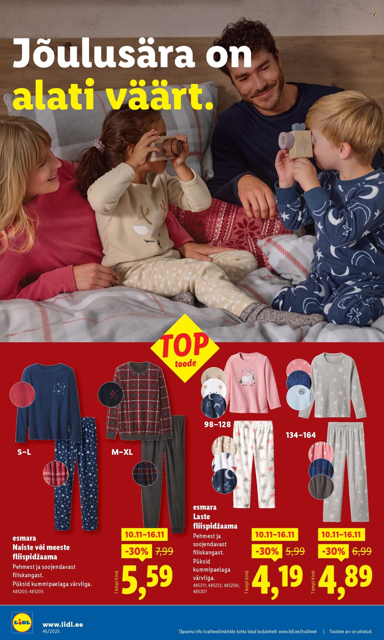 Lidl kliendileht - Kliendileht (10.11 - 16.11.2025)