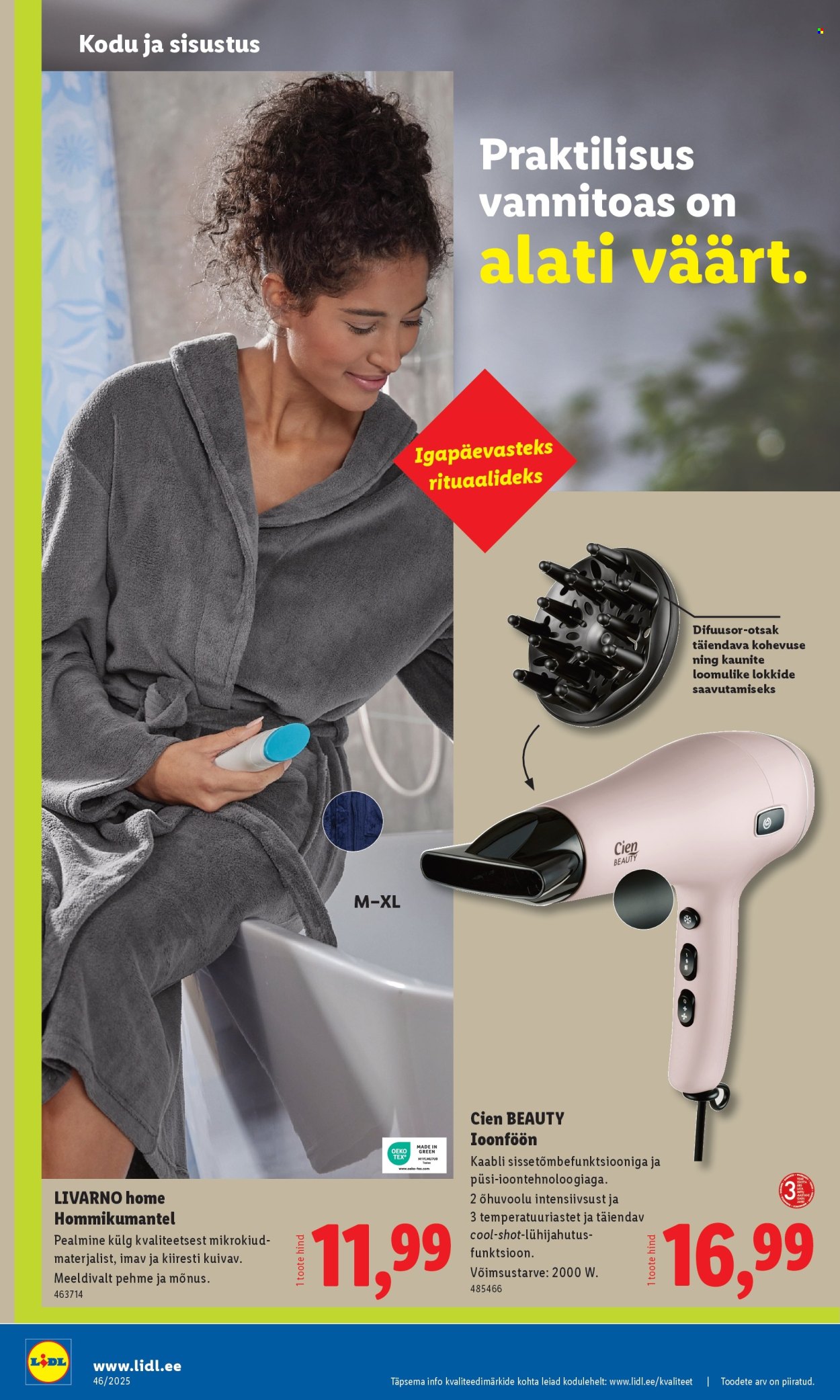 Lidl kliendileht - Kliendileht (10.11 - 16.11.2025)