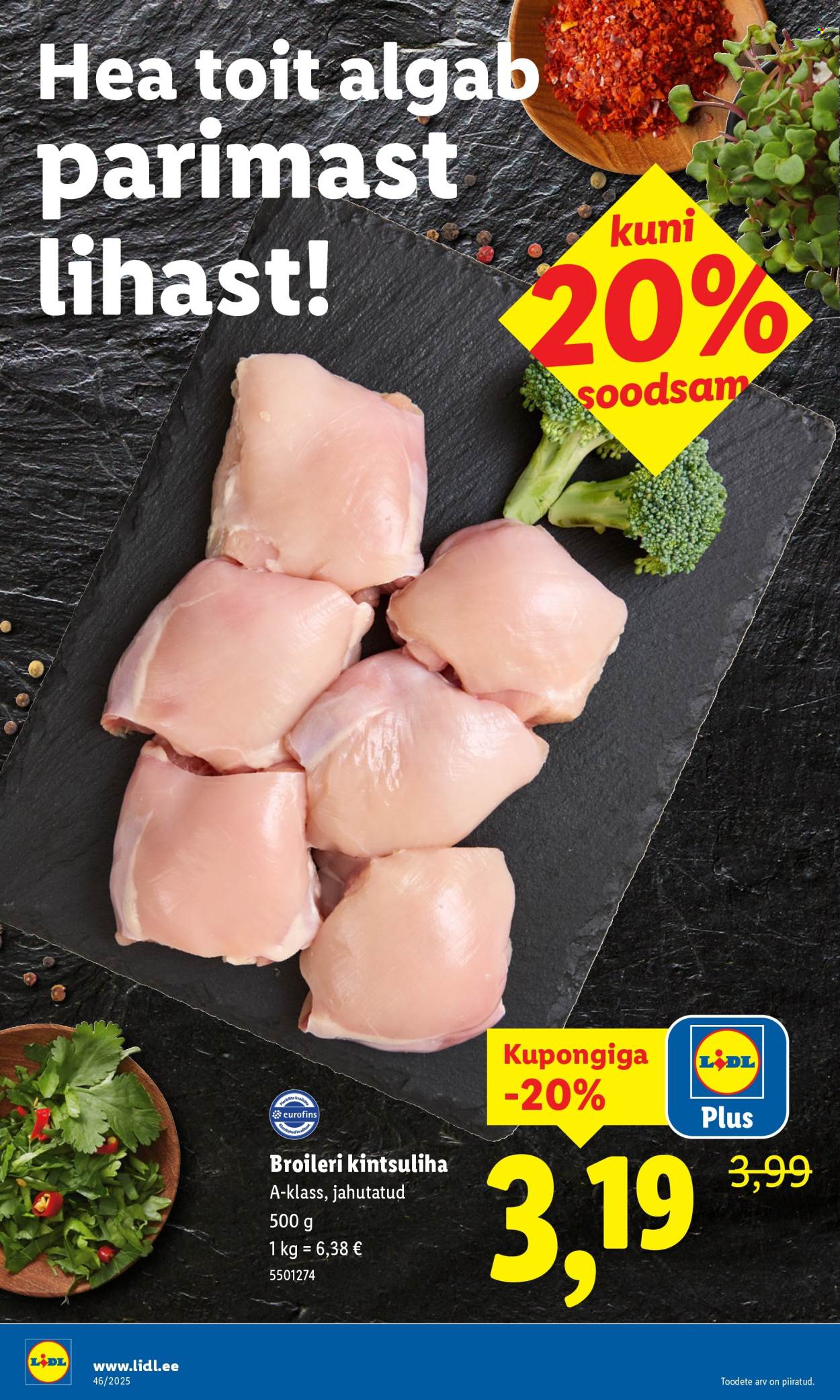 Lidl kliendileht - Kliendileht (10.11 - 16.11.2025)