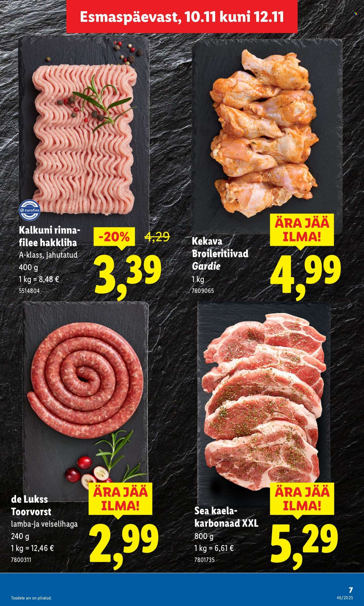 Lidl kliendileht - Kliendileht (10.11 - 16.11.2025)