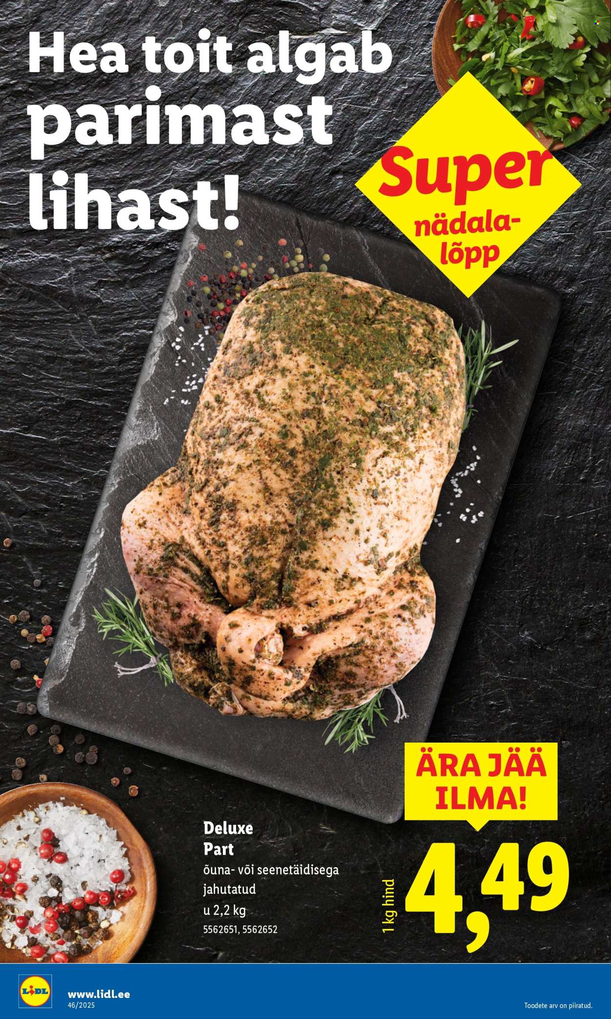 Lidl kliendileht - Kliendileht (10.11 - 16.11.2025)