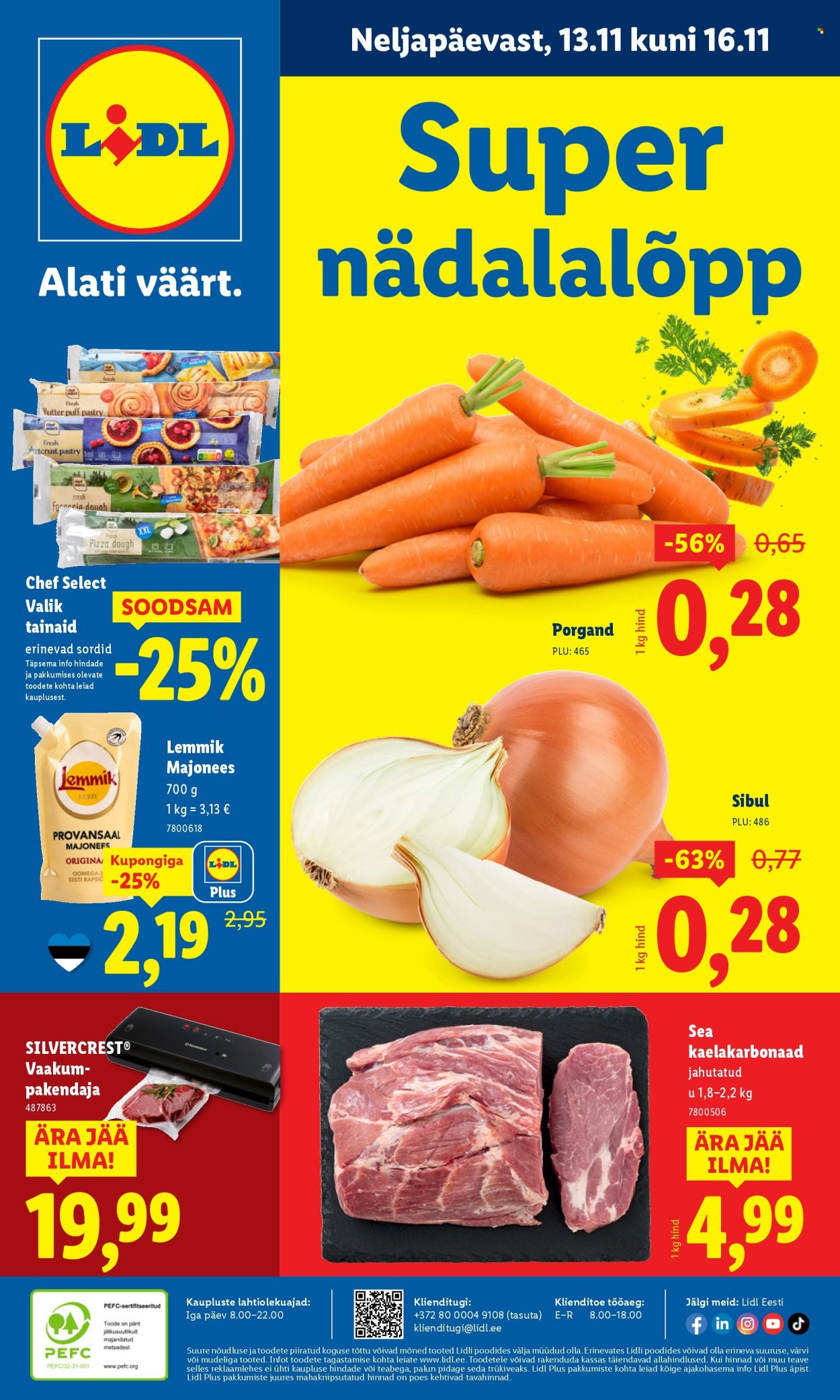 Lidl kliendileht - Kliendileht (10.11 - 16.11.2025)