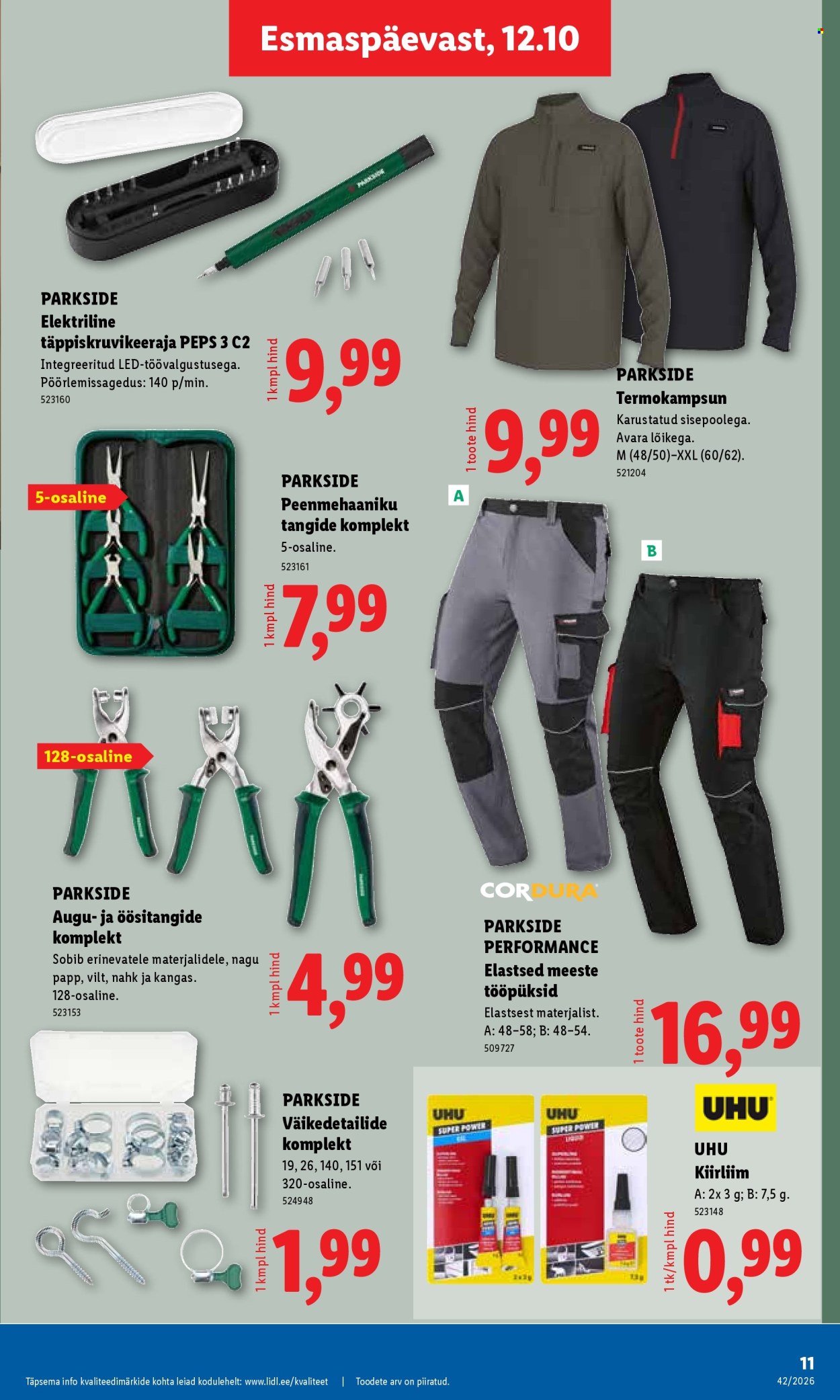 Lidl kliendileht (12.10 - 18.10.2026)
