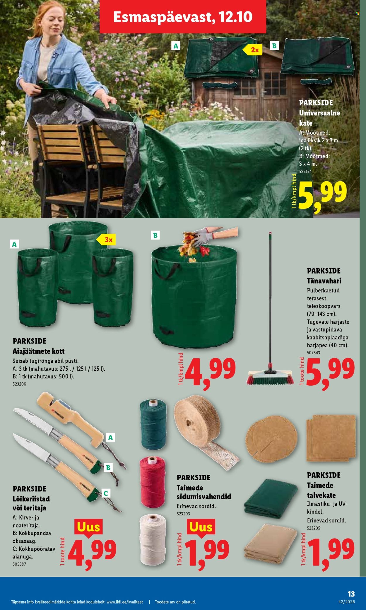 Lidl kliendileht (12.10 - 18.10.2026)