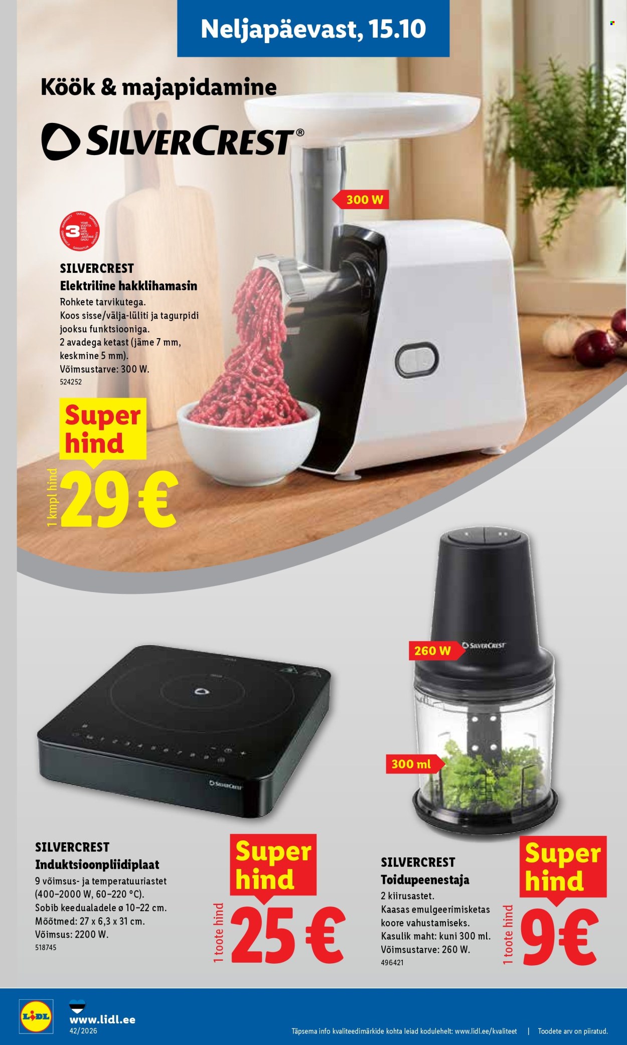 Lidl kliendileht (12.10 - 18.10.2026)