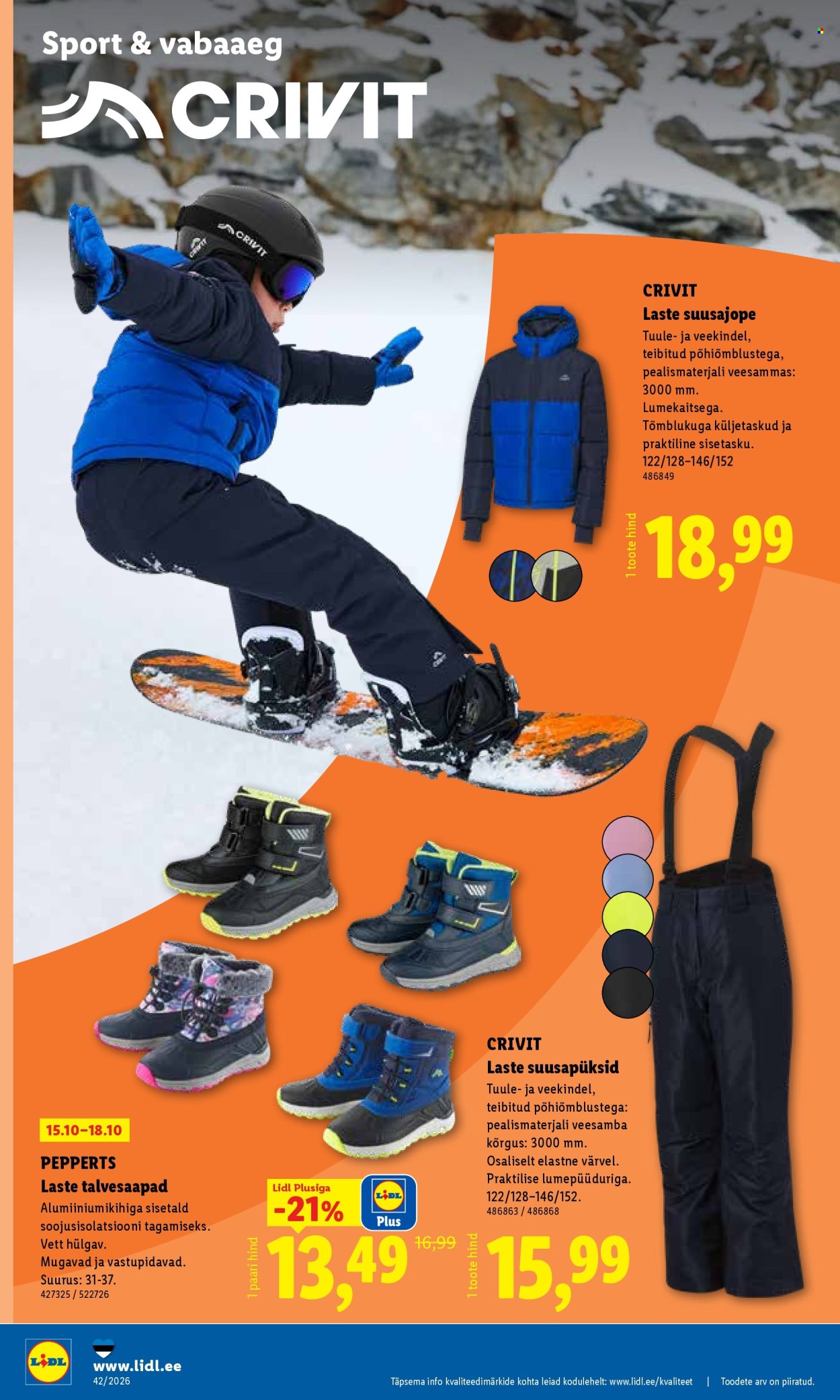 Lidl kliendileht (12.10 - 18.10.2026)