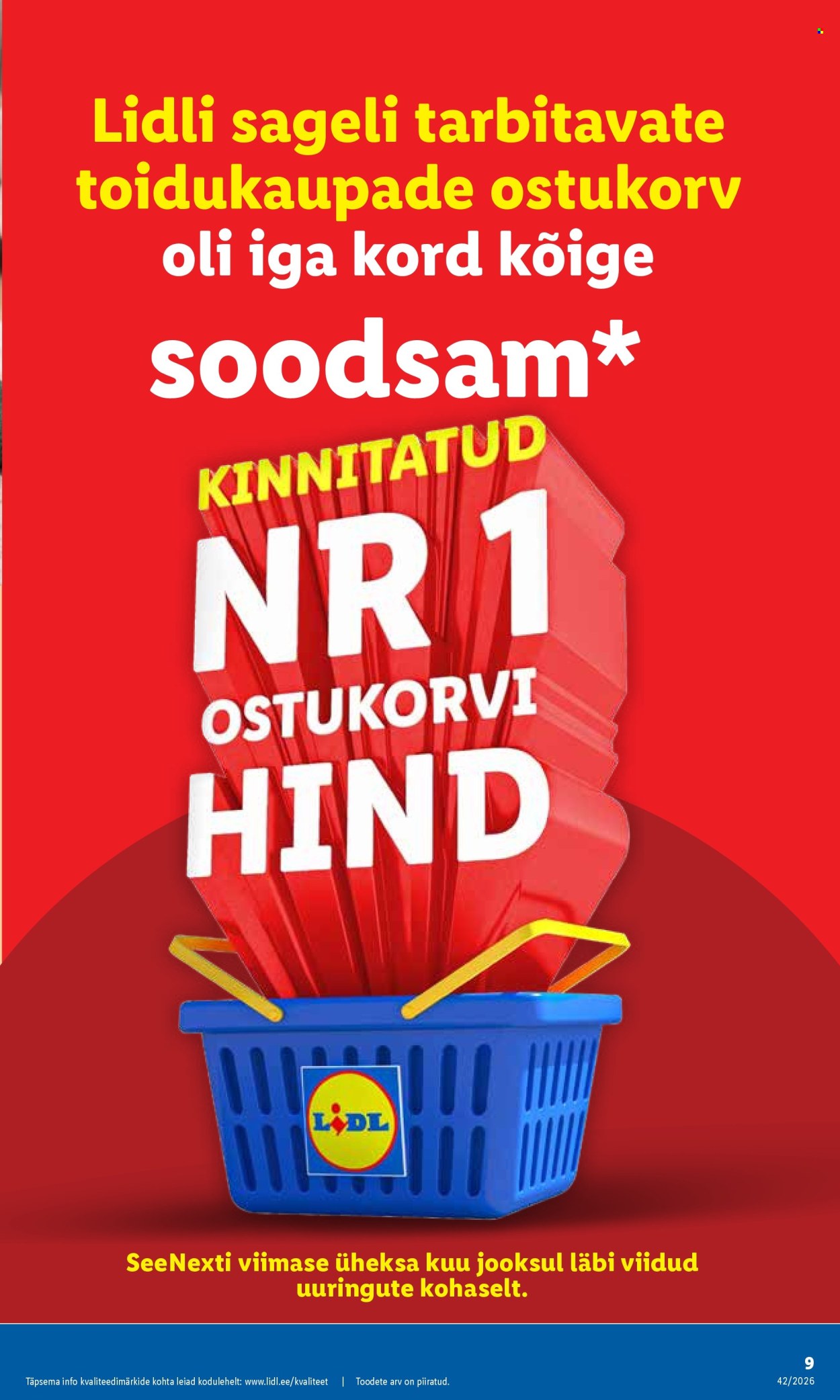 Lidl kliendileht (12.10 - 18.10.2026)