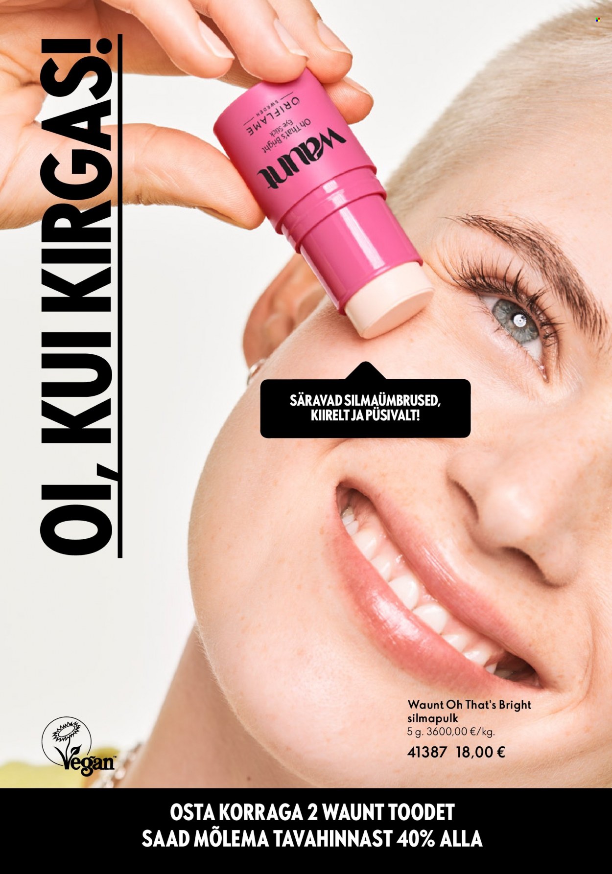 Oriflame kliendileht - Waunt