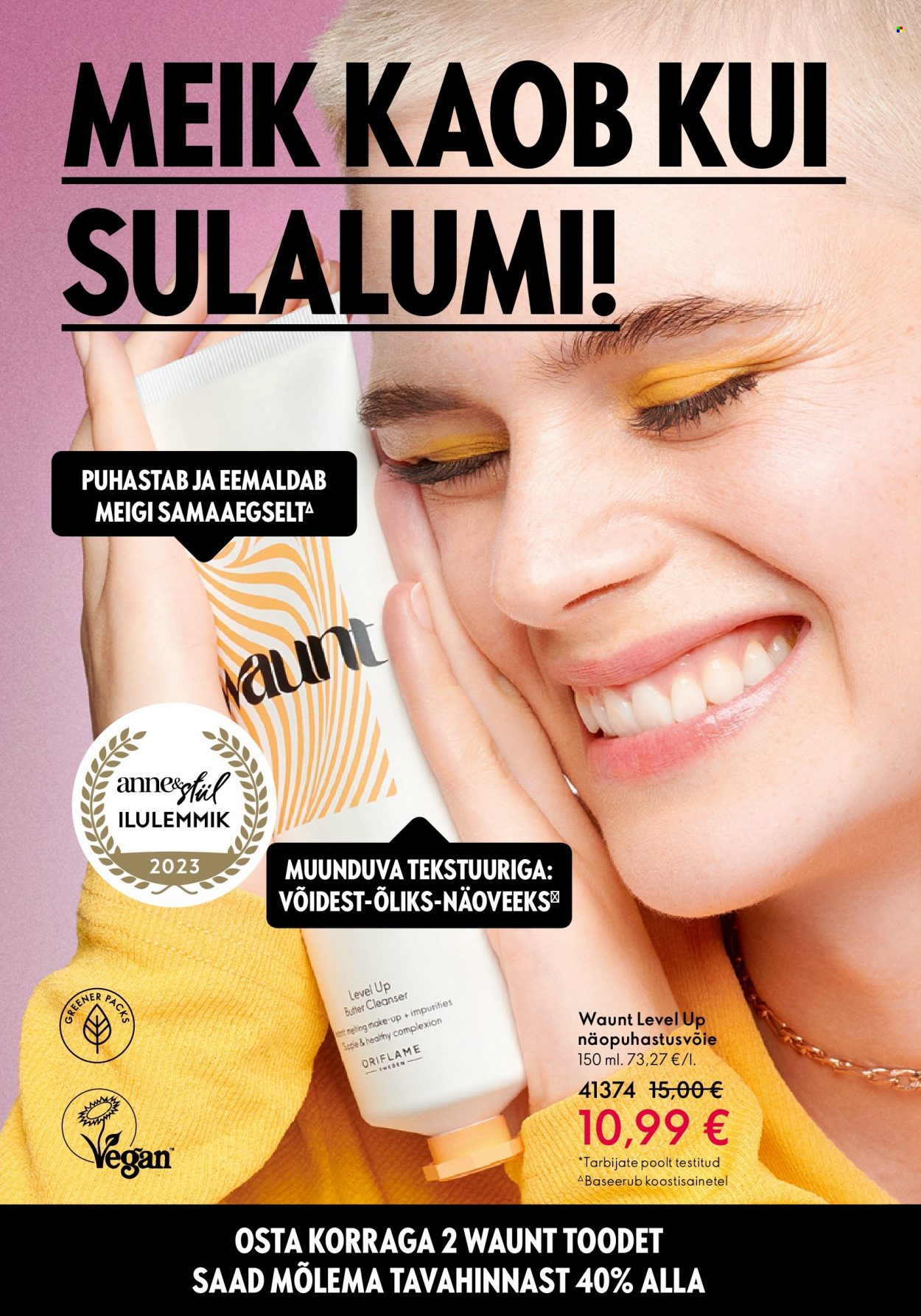 Oriflame kliendileht - Waunt