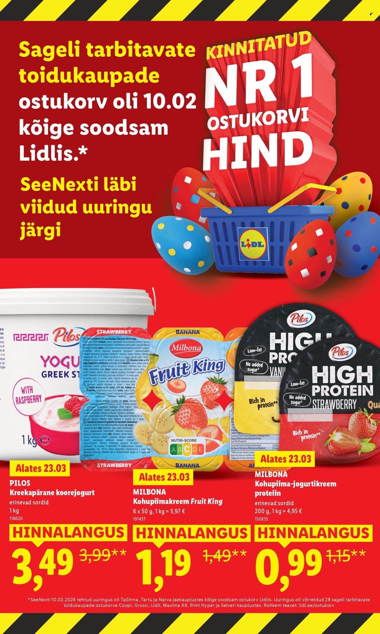 Lidl kliendileht - Kliendileht (23.03 - 29.03.2026)