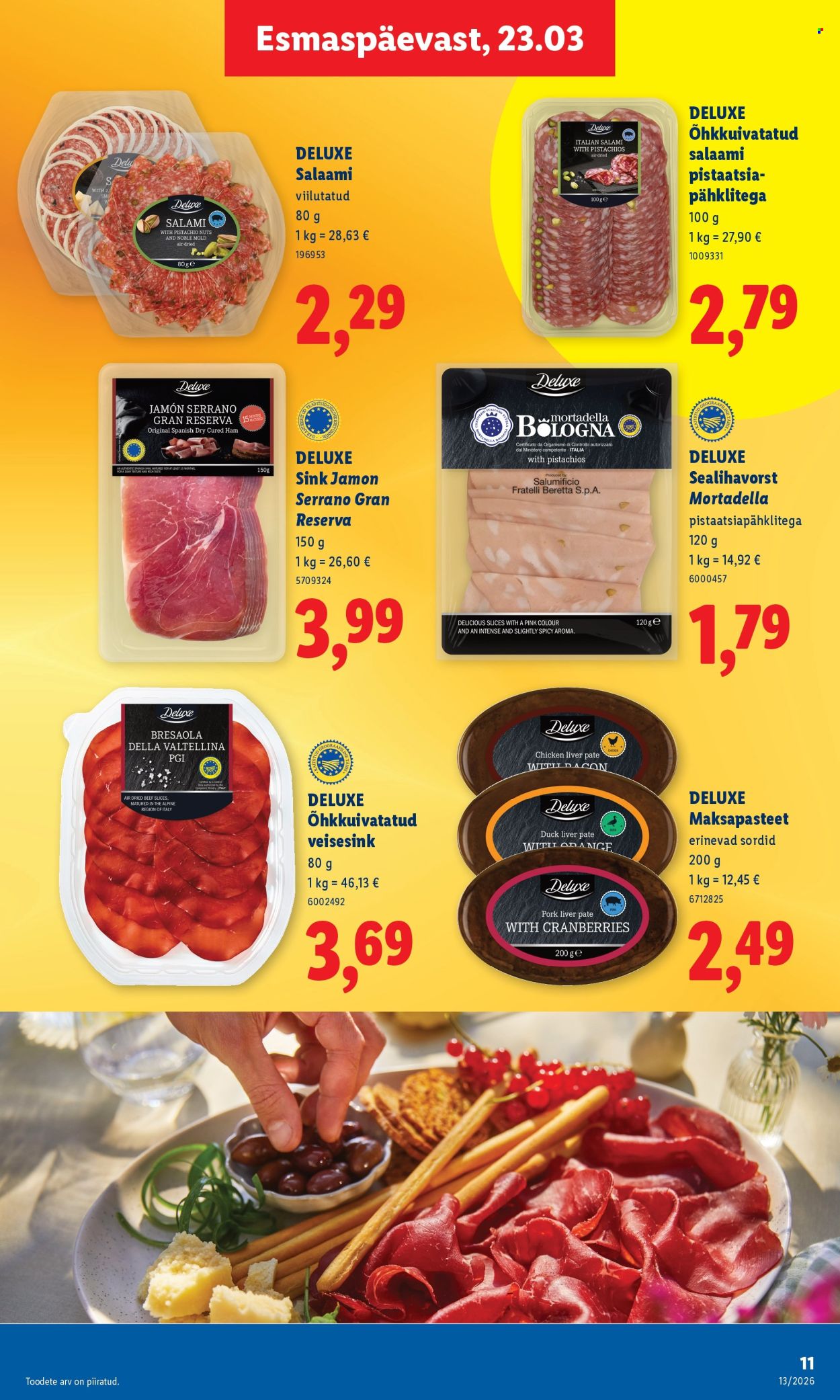 Lidl kliendileht - Kliendileht (23.03 - 29.03.2026)