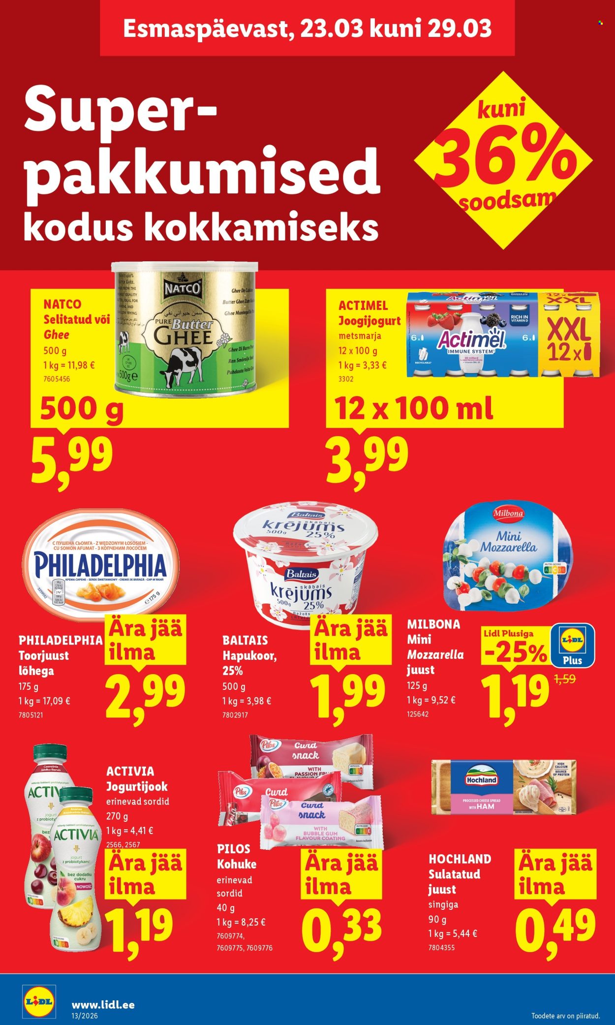 Lidl kliendileht - Kliendileht (23.03 - 29.03.2026)