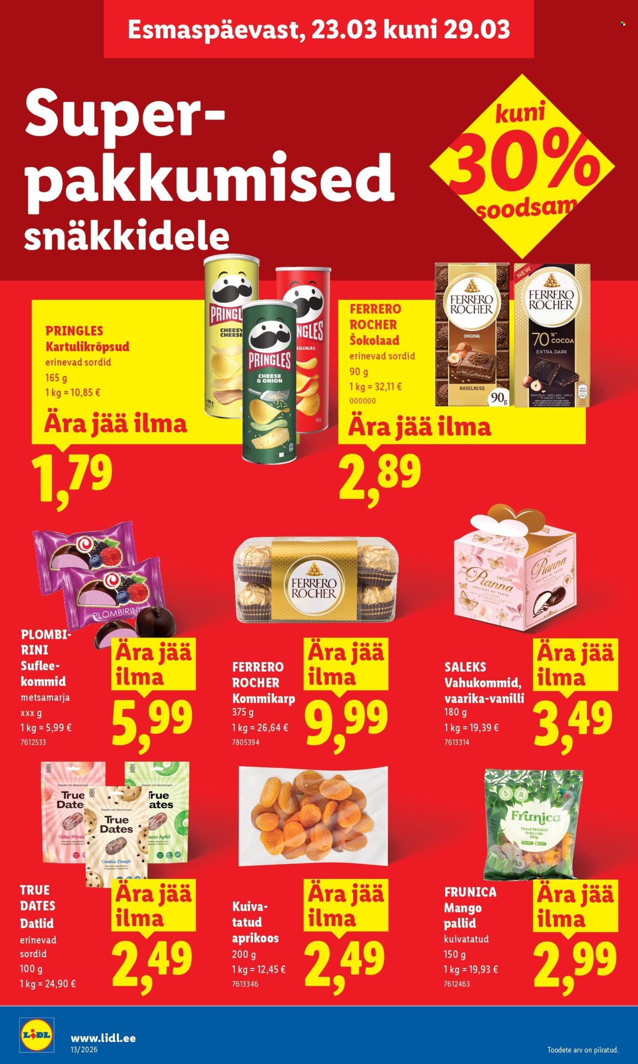 Lidl kliendileht - Kliendileht (23.03 - 29.03.2026)