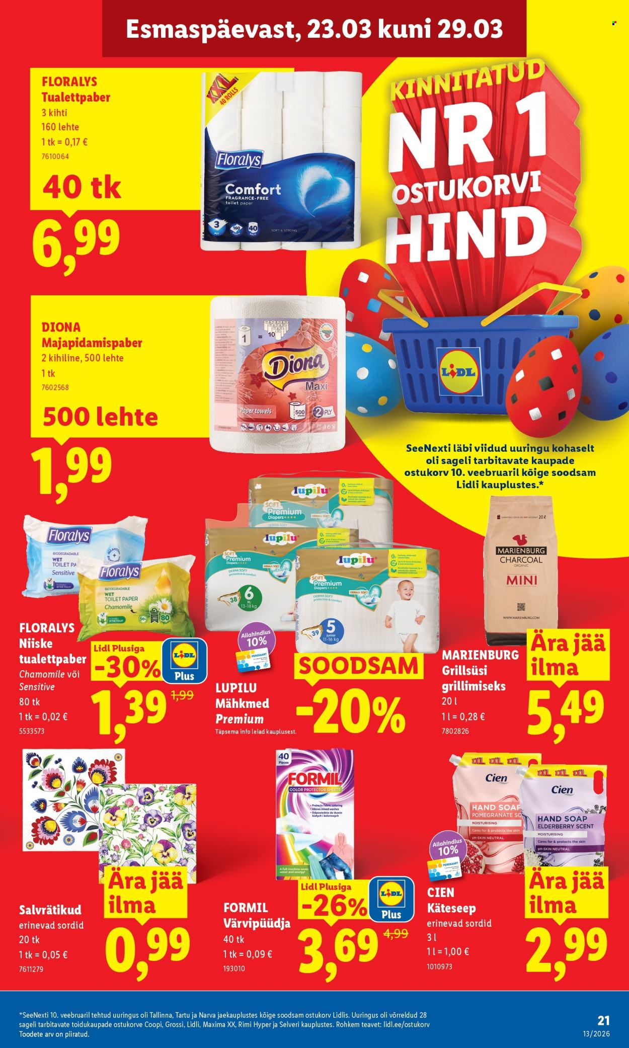 Lidl kliendileht - Kliendileht (23.03 - 29.03.2026)