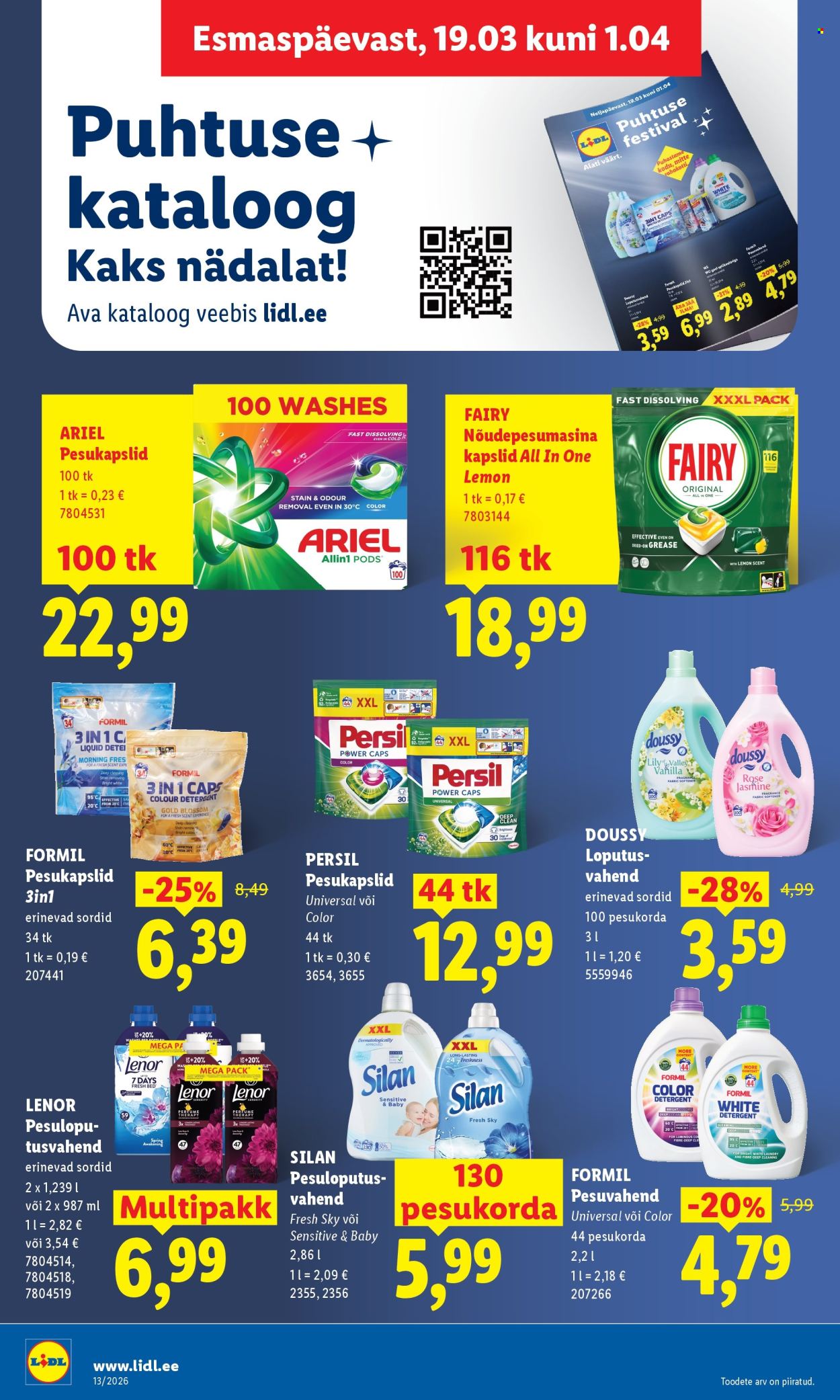 Lidl kliendileht - Kliendileht (23.03 - 29.03.2026)