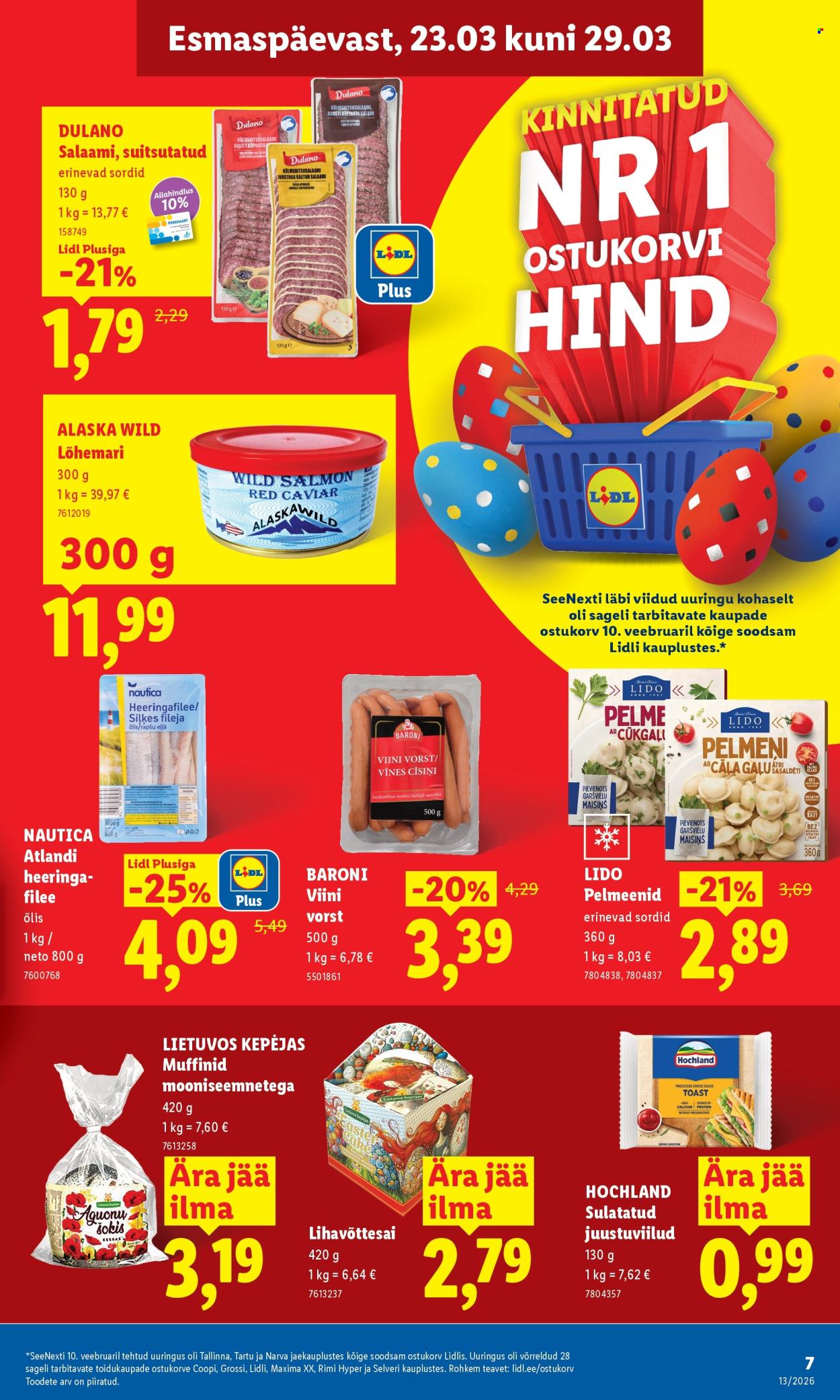 Lidl kliendileht - Kliendileht (23.03 - 29.03.2026)
