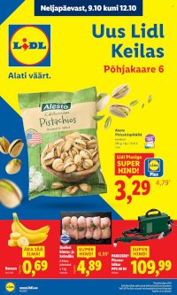 Lidl kliendileht - Keila, Põhjakaare tee 6 Alates (9.10 - 12.10.2025)