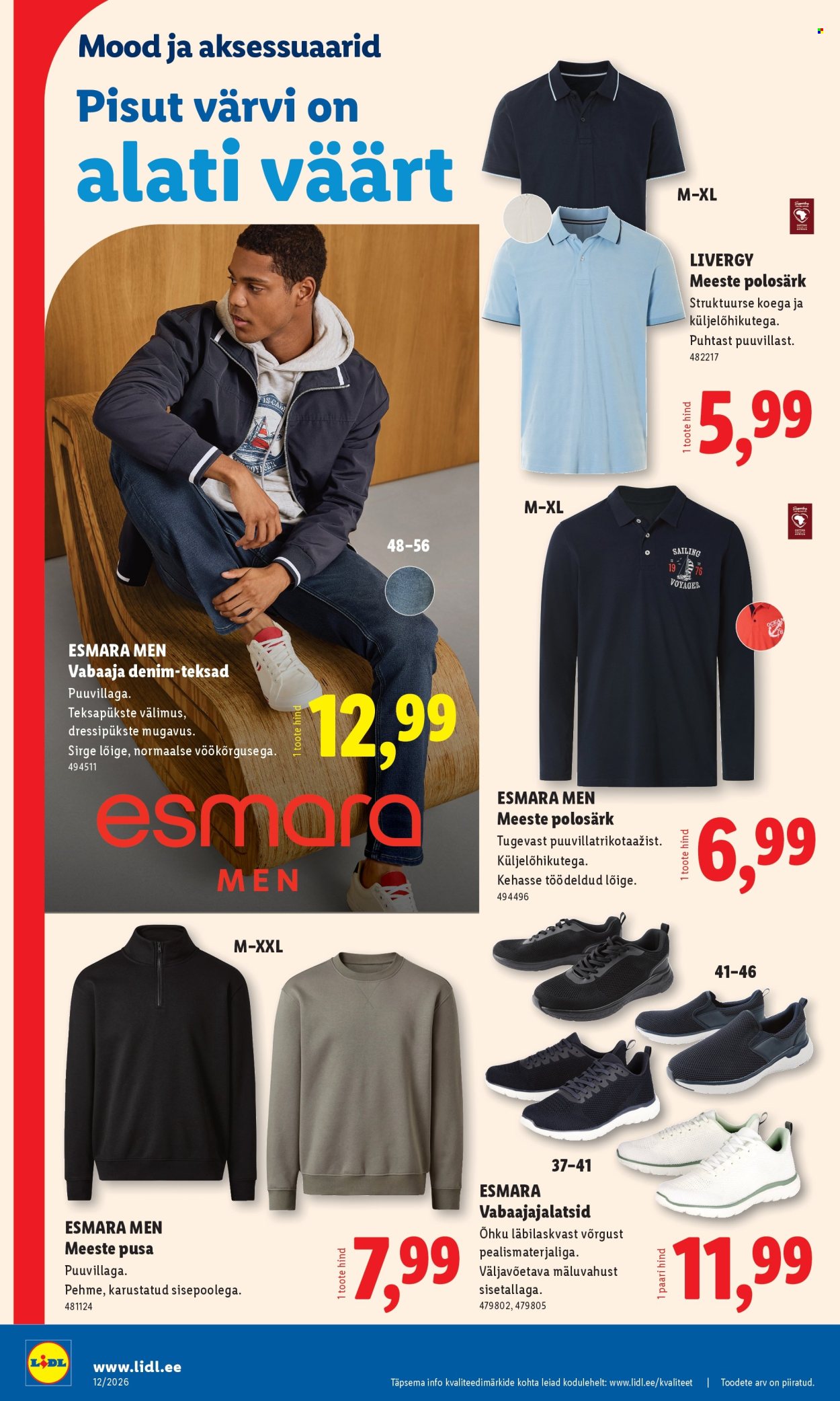 Lidl kliendileht - Tööstuskaupade pakkumised (16.03 - 22.03.2026)