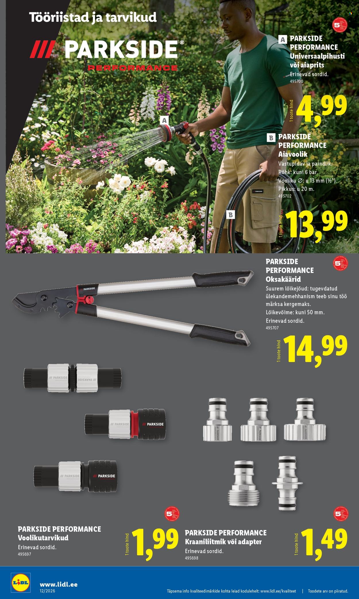 Lidl kliendileht - Tööstuskaupade pakkumised (16.03 - 22.03.2026)