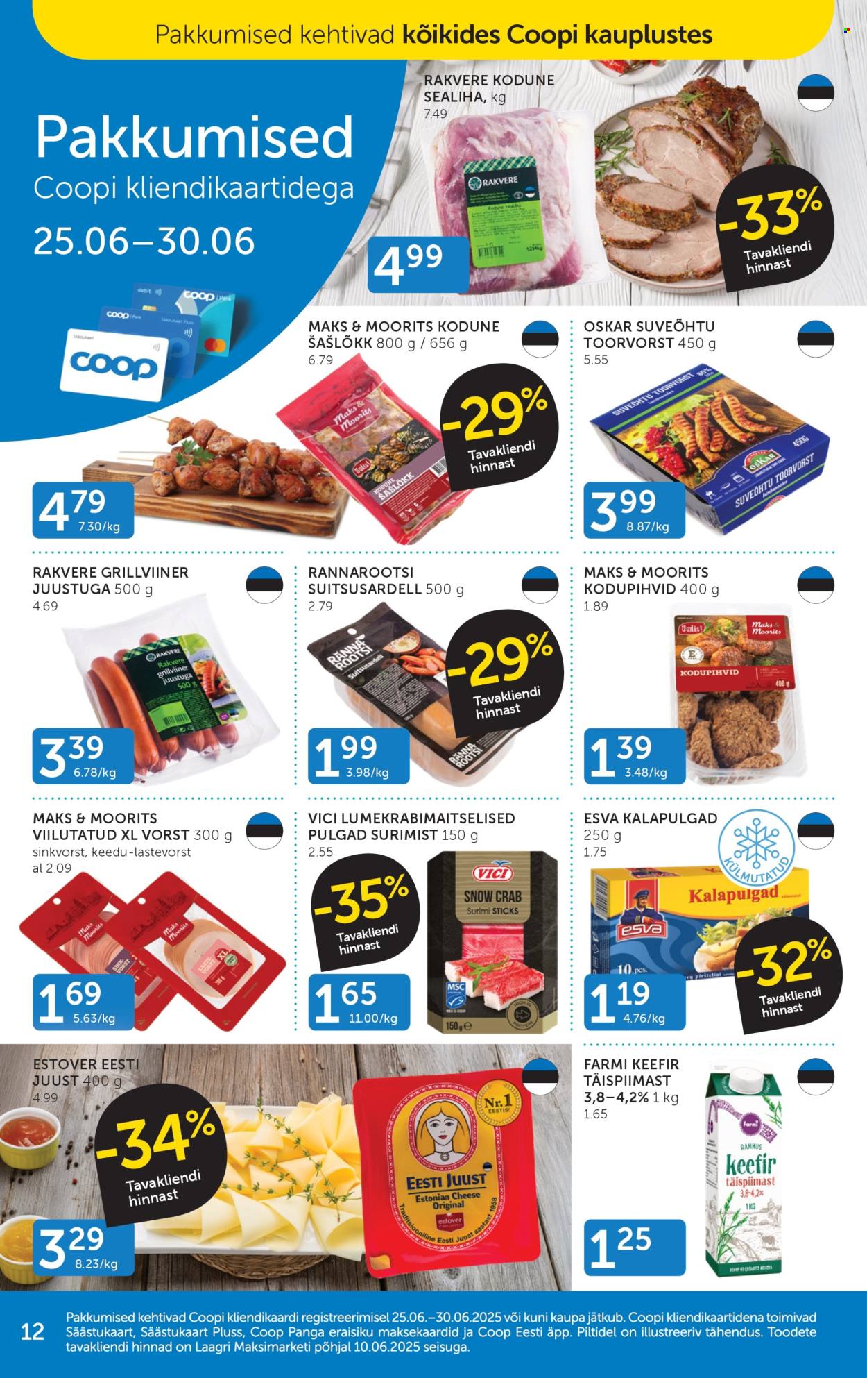 Coop kliendileht (25.06 - 30.06.2025)
