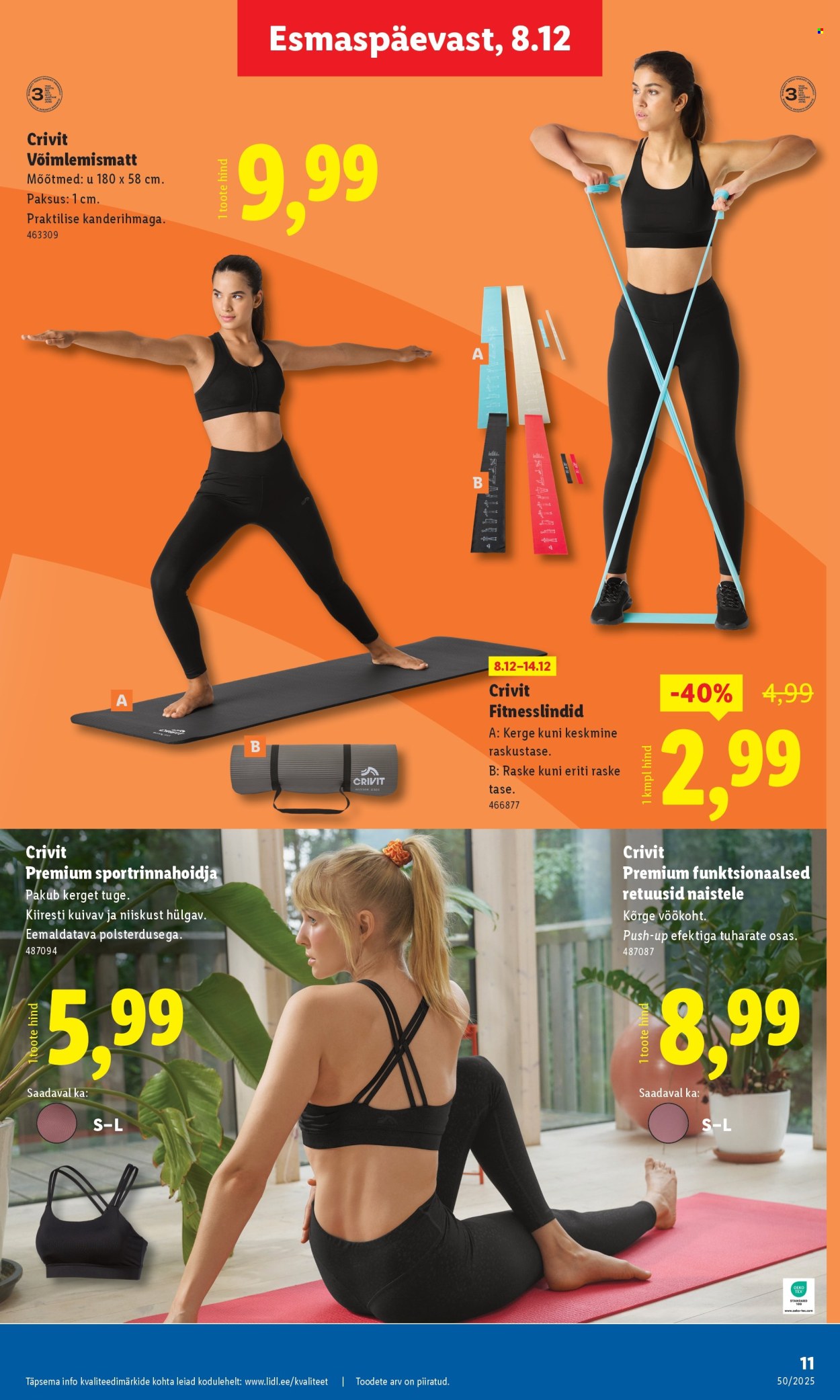 Lidl kliendileht - Tööstuskaupade pakkumised (8.12 - 14.12.2025)