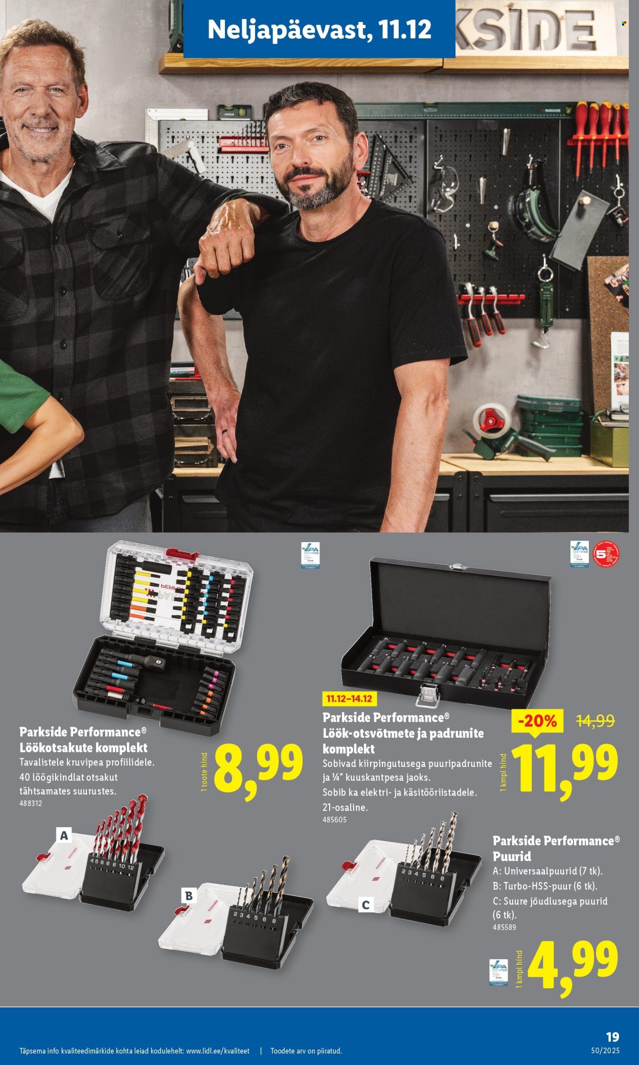 Lidl kliendileht - Tööstuskaupade pakkumised (8.12 - 14.12.2025)