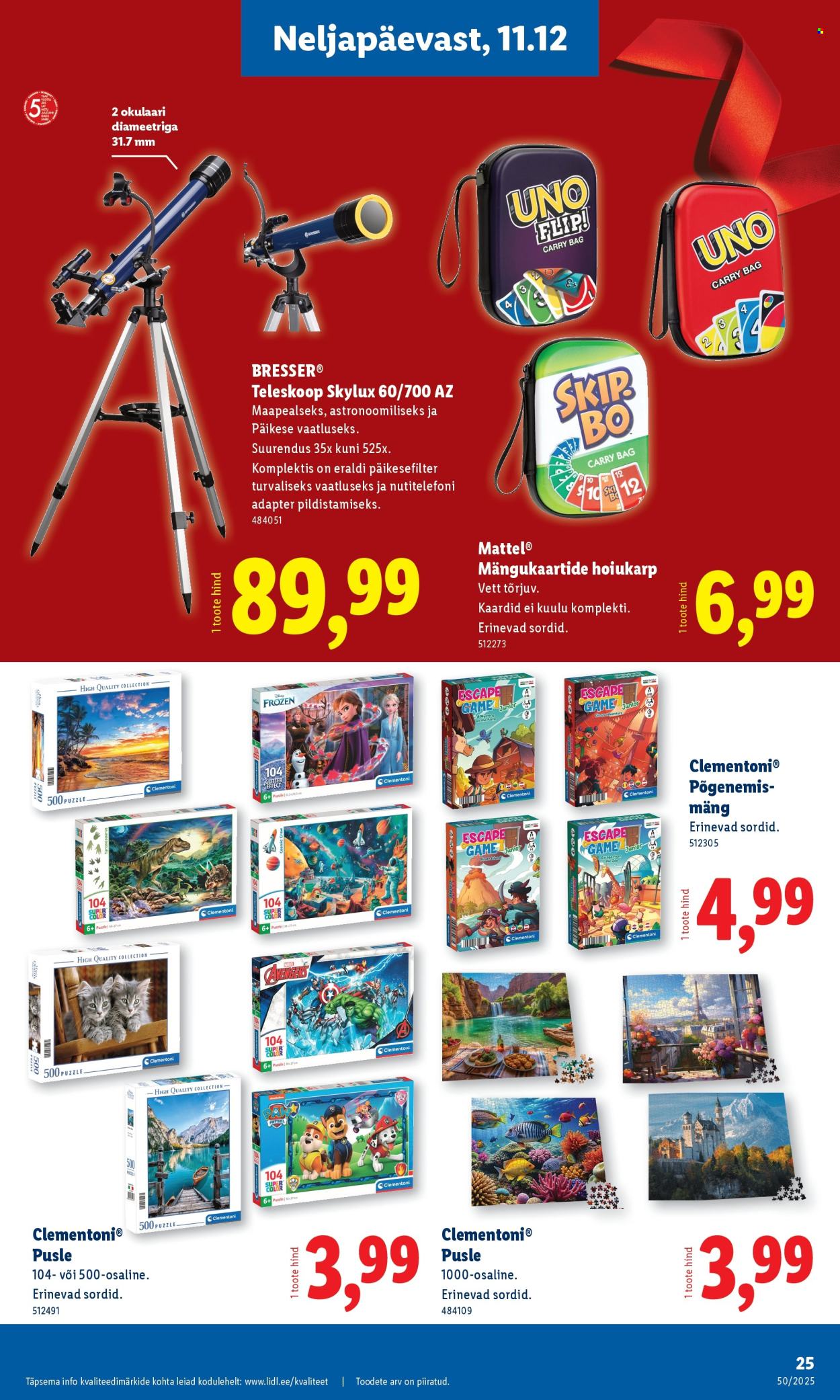 Lidl kliendileht - Tööstuskaupade pakkumised (8.12 - 14.12.2025)