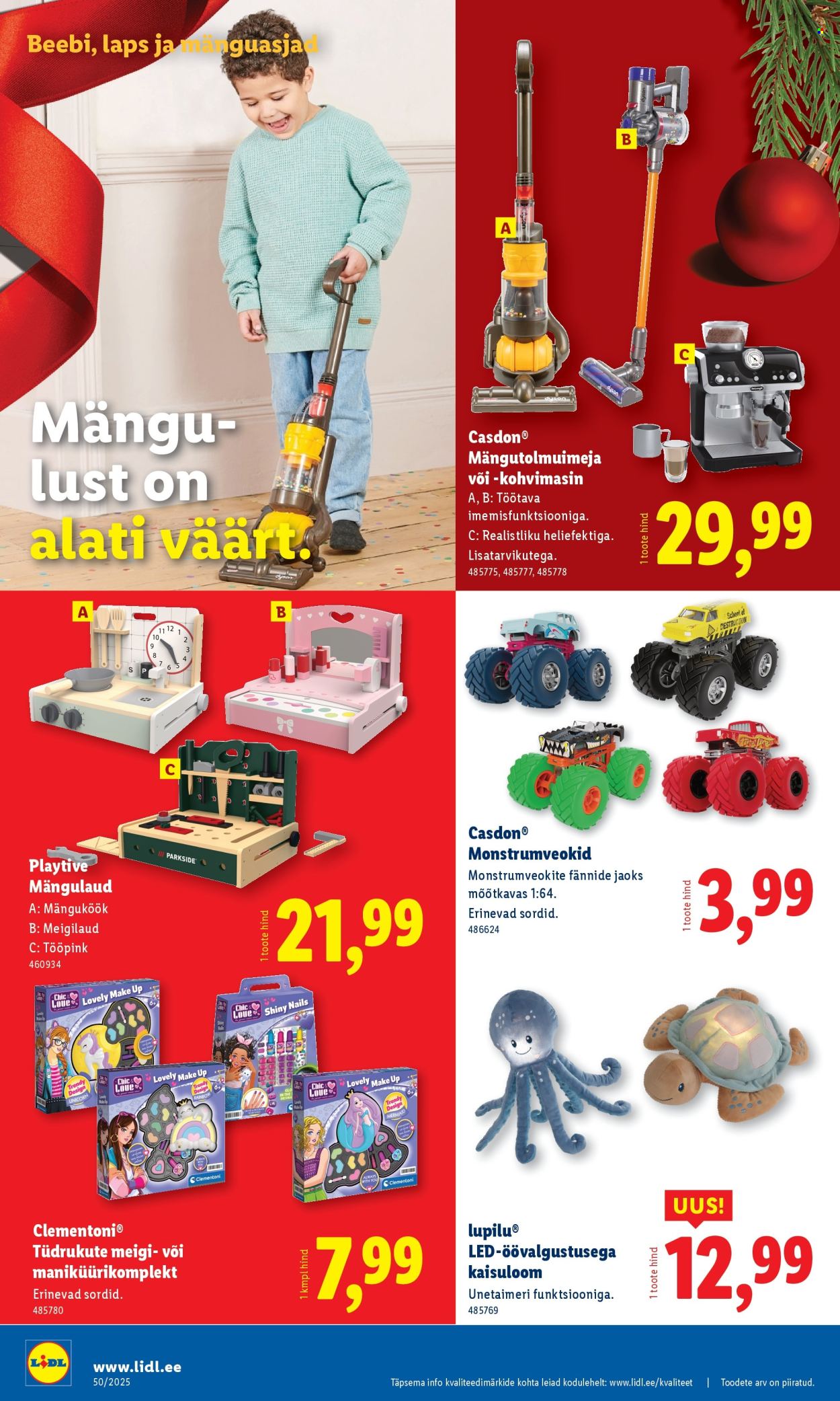 Lidl kliendileht - Tööstuskaupade pakkumised (8.12 - 14.12.2025)