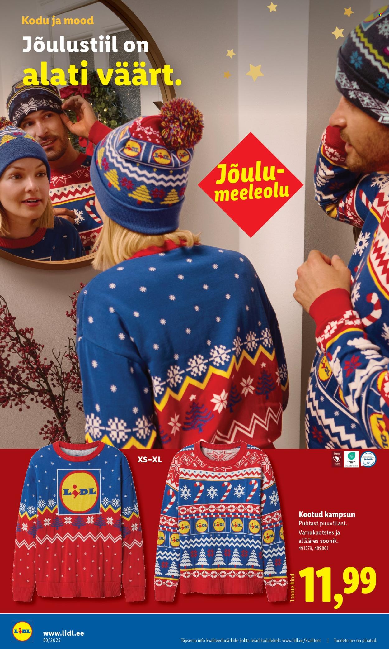 Lidl kliendileht - Tööstuskaupade pakkumised (8.12 - 14.12.2025)