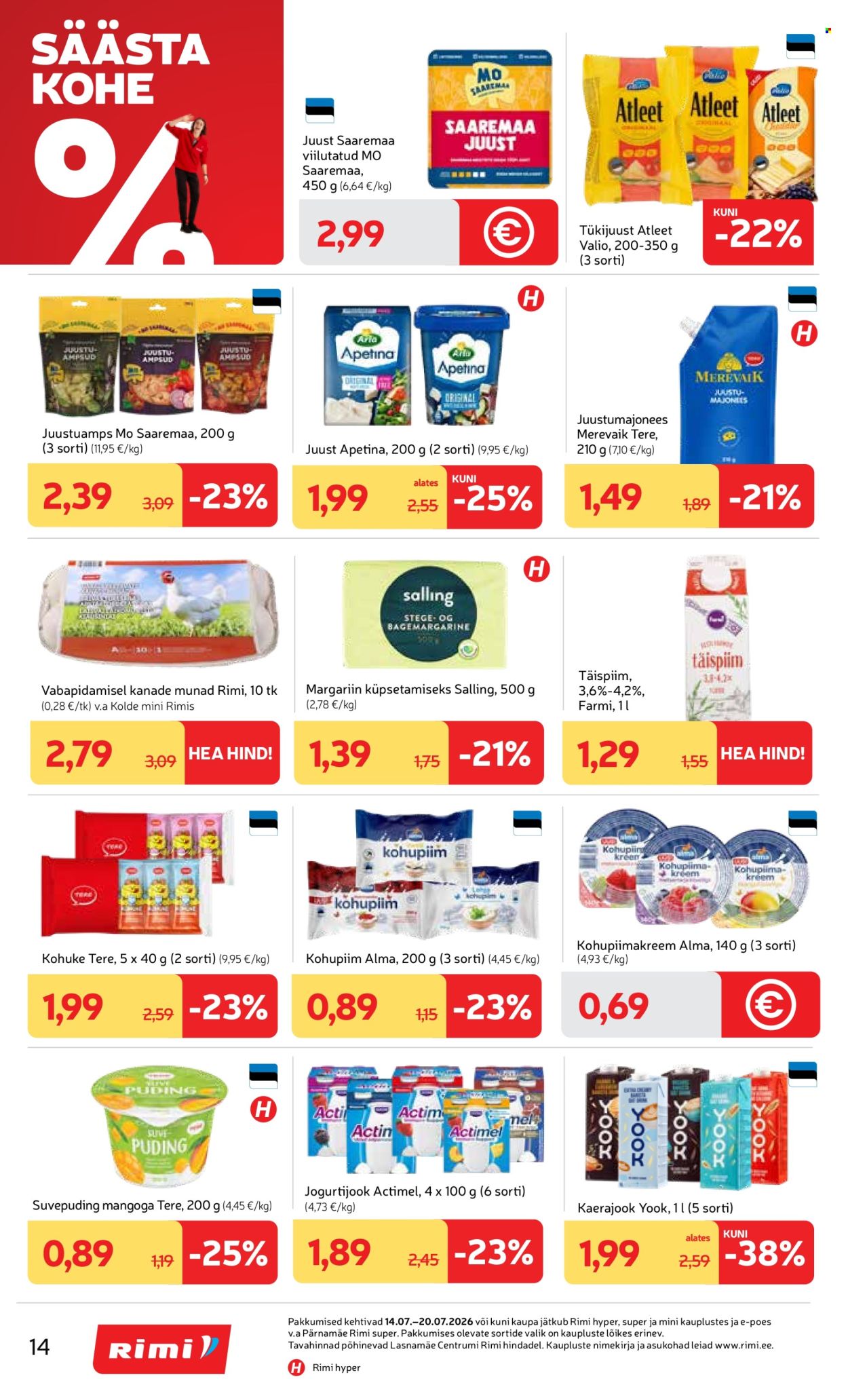 Rimi kliendileht (14.07 - 20.07.2026)