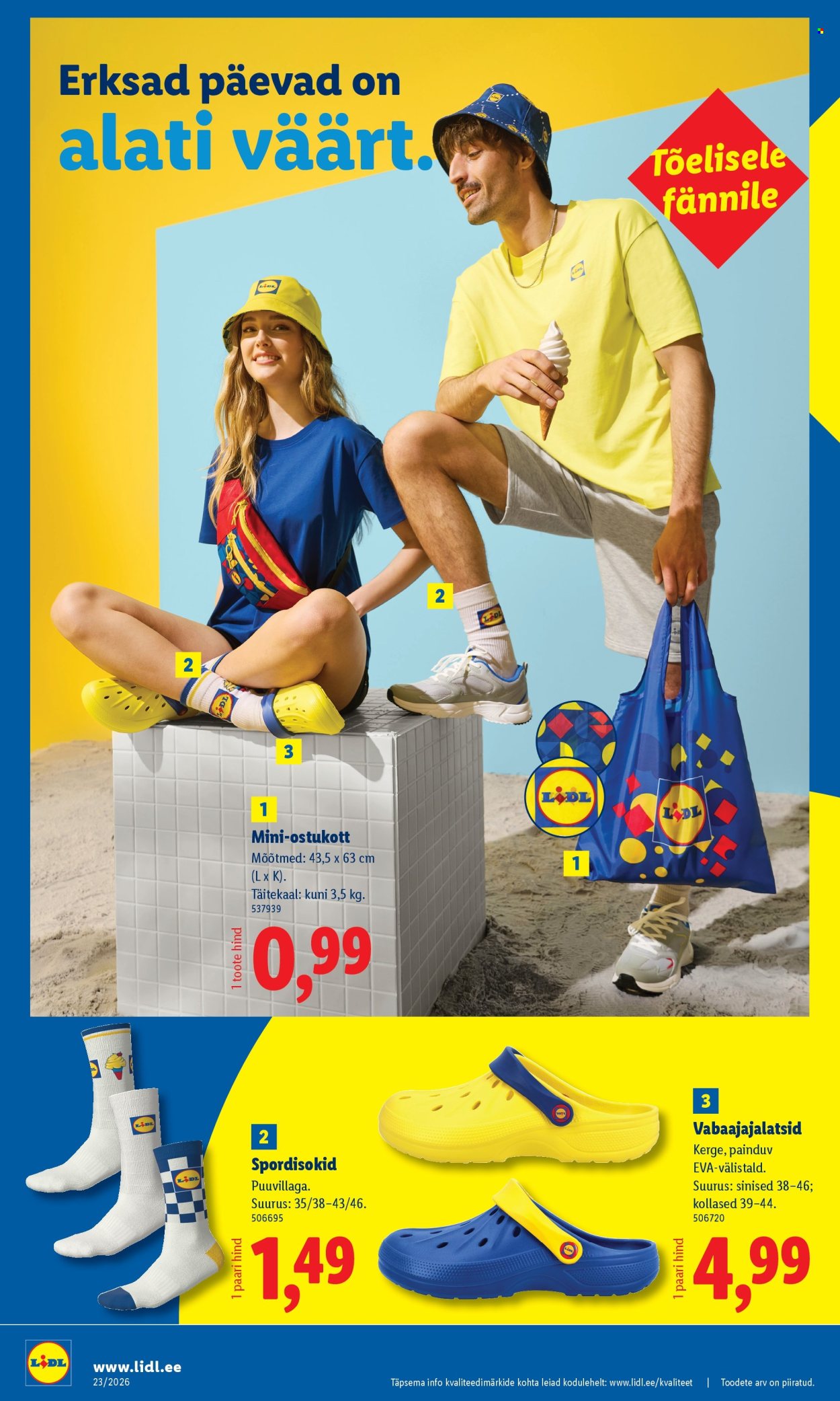 Lidl kliendileht - Tööstuskaupade pakkumised (1.06 - 7.06.2026)