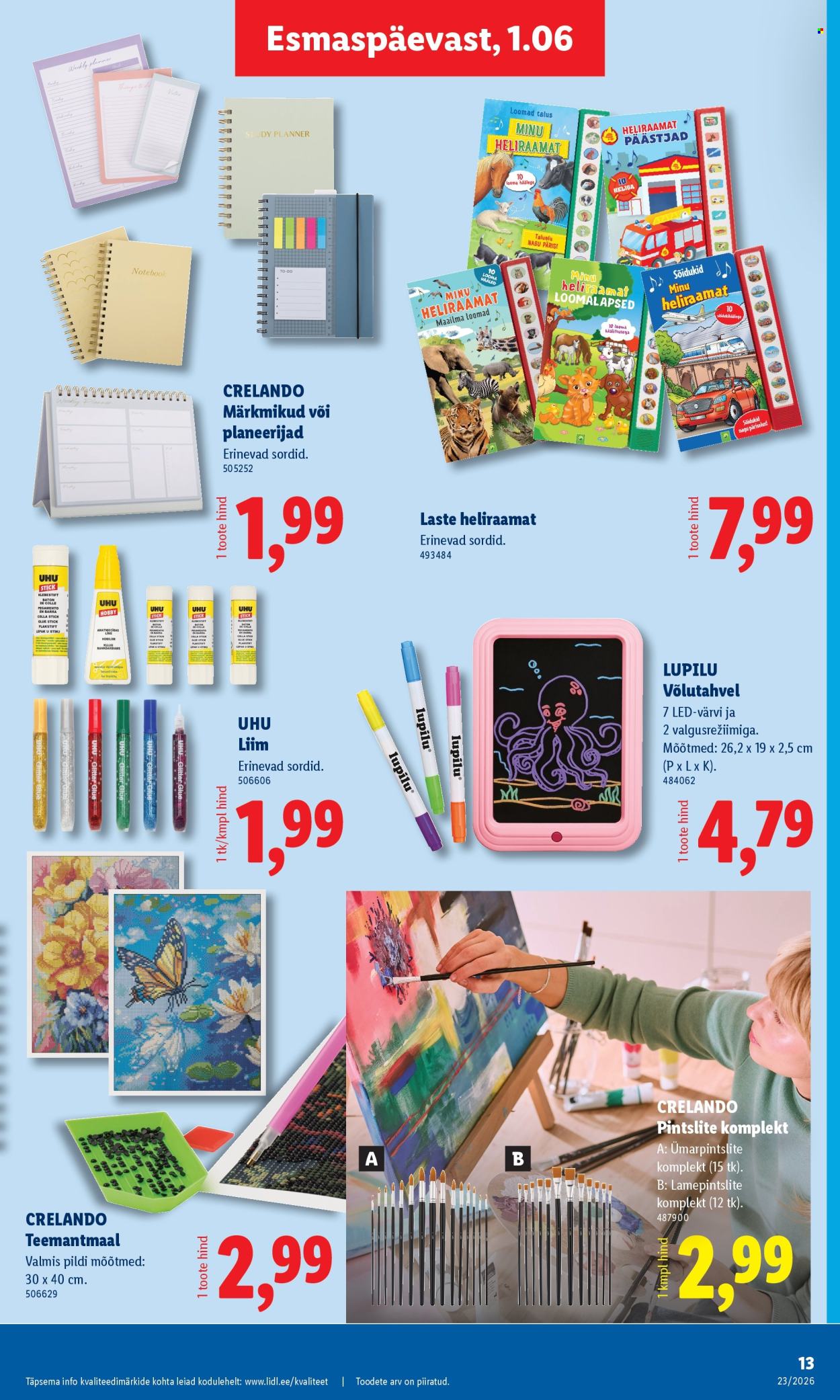 Lidl kliendileht - Tööstuskaupade pakkumised (1.06 - 7.06.2026)
