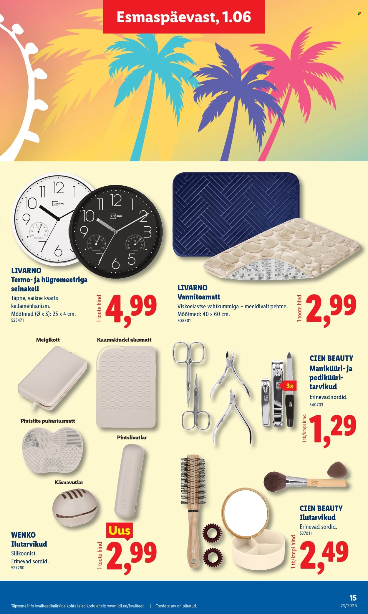 Lidl kliendileht - Tööstuskaupade pakkumised (1.06 - 7.06.2026)