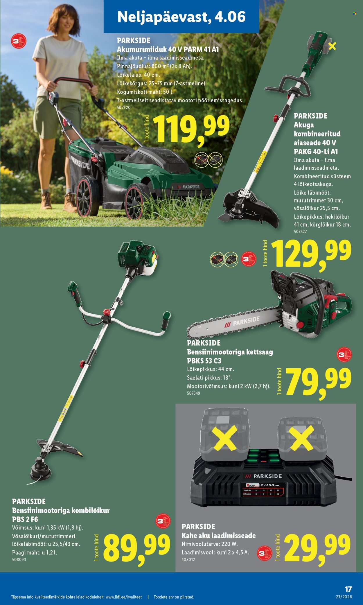 Lidl kliendileht - Tööstuskaupade pakkumised (1.06 - 7.06.2026)