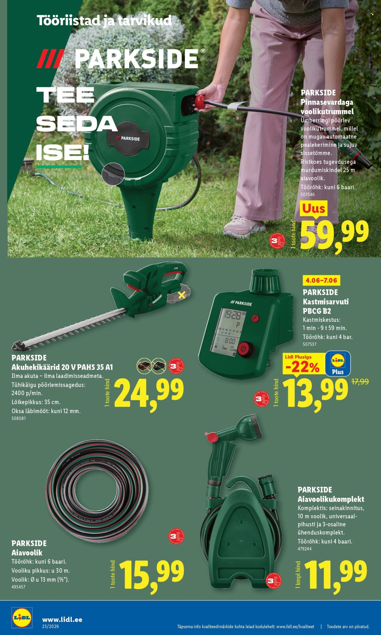 Lidl kliendileht - Tööstuskaupade pakkumised (1.06 - 7.06.2026)