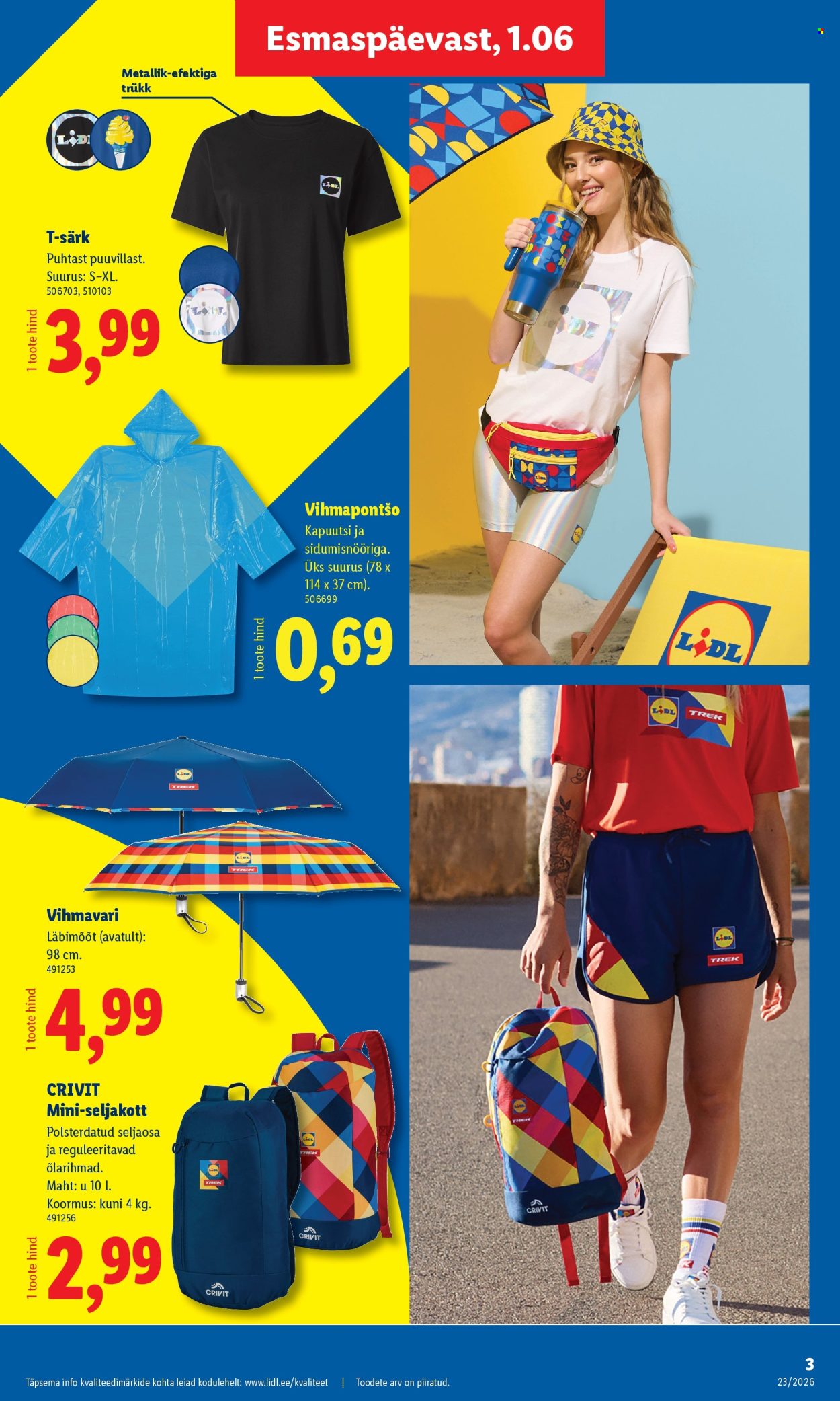 Lidl kliendileht - Tööstuskaupade pakkumised (1.06 - 7.06.2026)