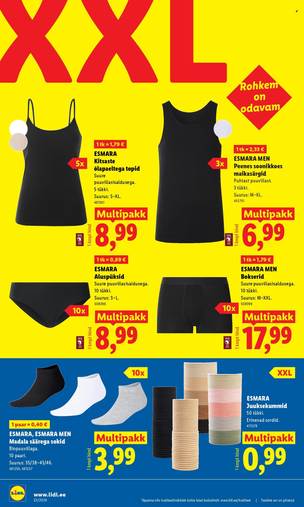 Lidl kliendileht - Tööstuskaupade pakkumised (1.06 - 7.06.2026)