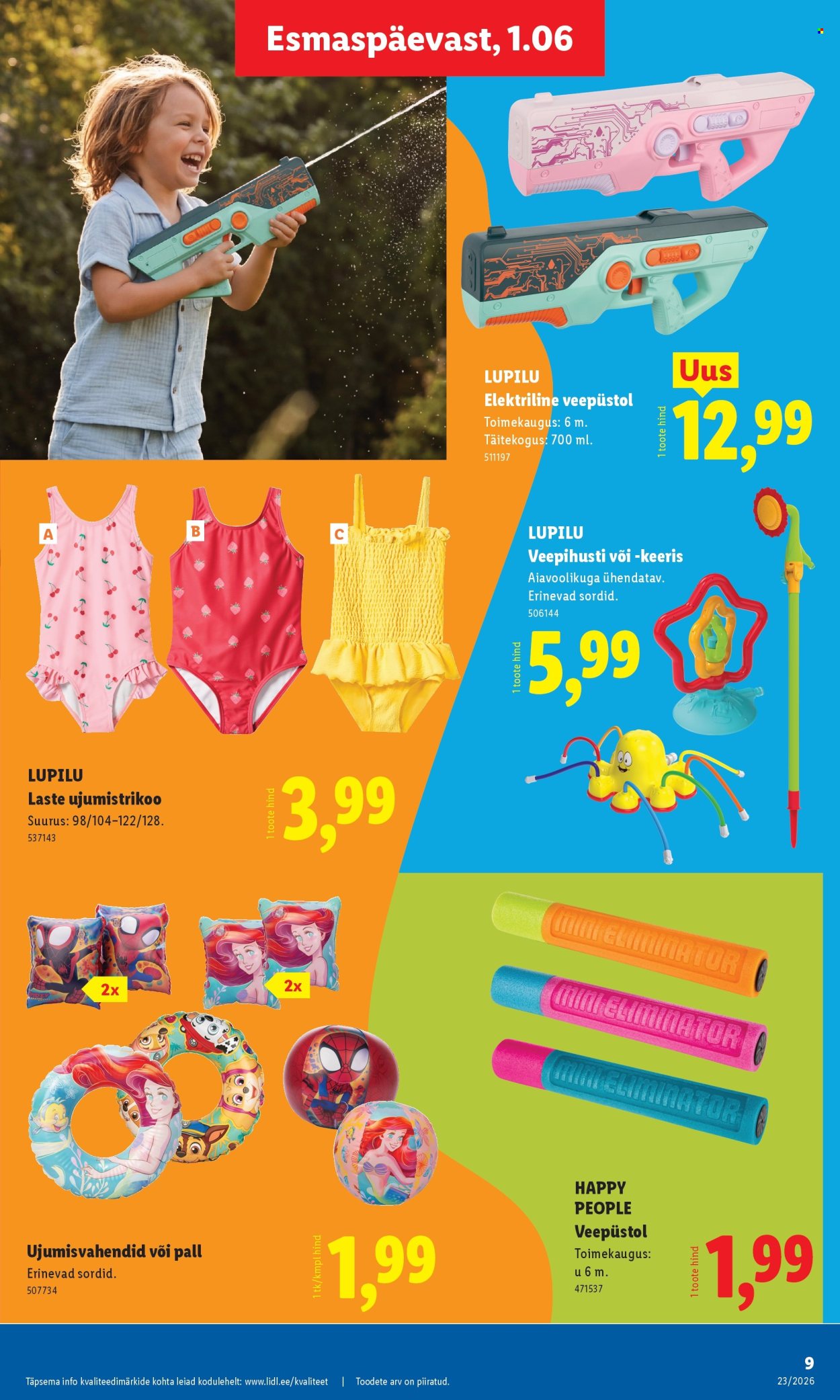 Lidl kliendileht - Tööstuskaupade pakkumised (1.06 - 7.06.2026)