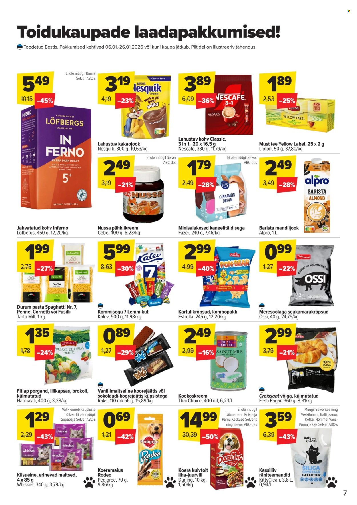 Selver kliendileht (6.01 - 26.01.2026)