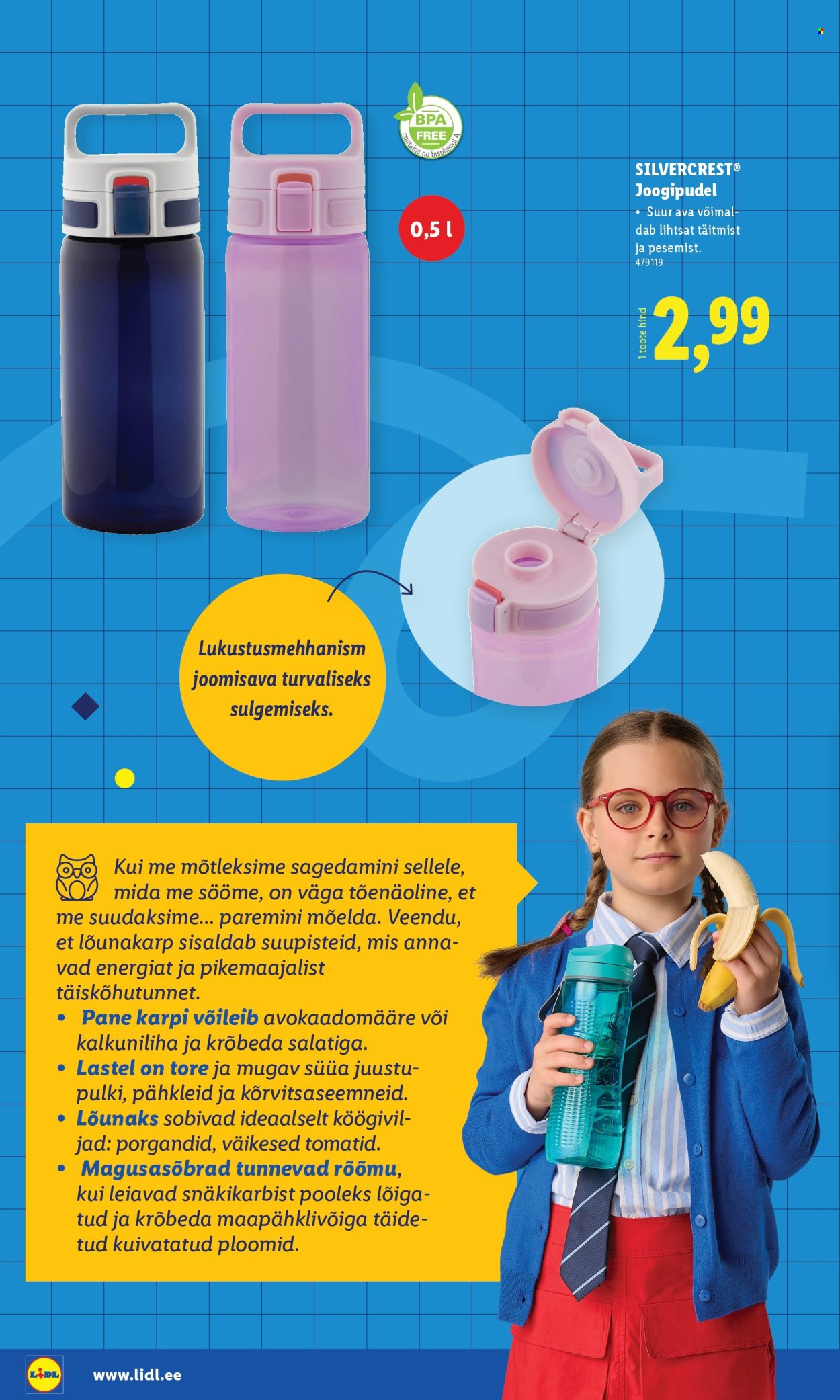 Lidl kliendileht - Koolitarvete kataloog 2025 (19.07 - 11.08.2025)