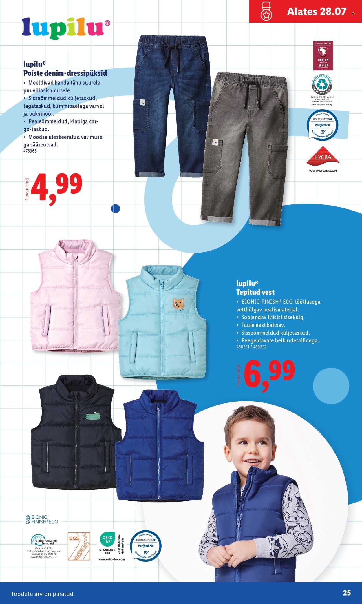Lidl kliendileht - Koolitarvete kataloog 2025 (19.07 - 11.08.2025)