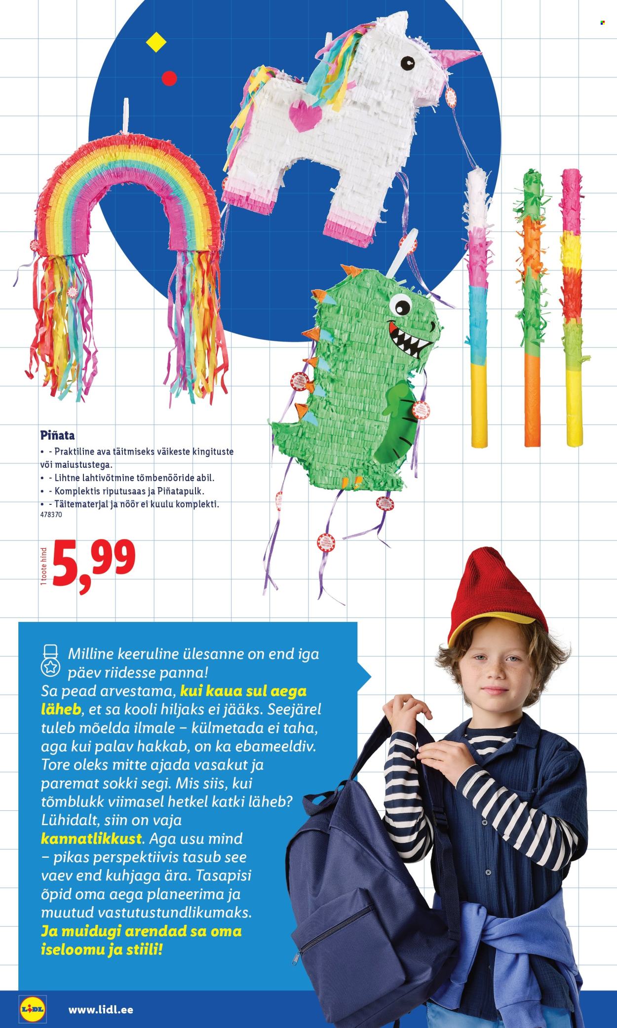 Lidl kliendileht - Koolitarvete kataloog 2025 (19.07 - 11.08.2025)