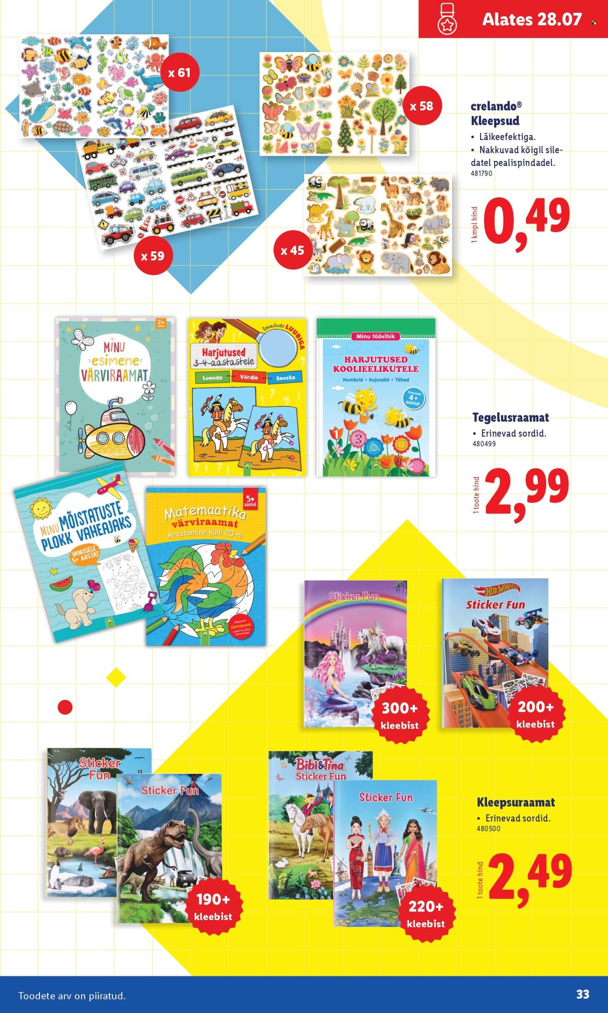Lidl kliendileht - Koolitarvete kataloog 2025 (19.07 - 11.08.2025)