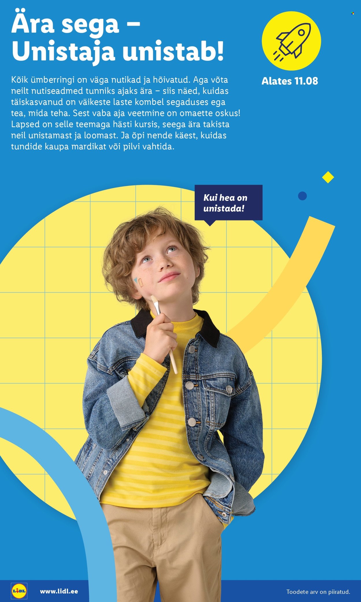 Lidl kliendileht - Koolitarvete kataloog 2025 (19.07 - 11.08.2025)