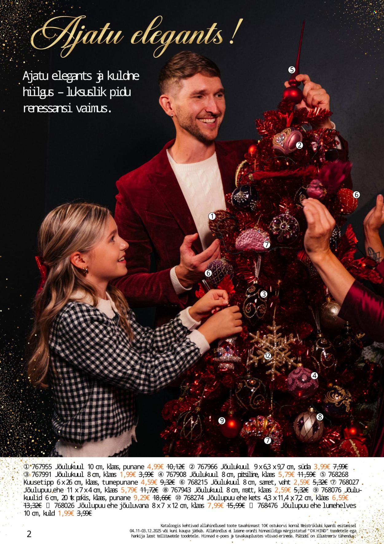 Bauhof kliendileht - JÕULUD ALGAVAD BAUHOFIST! (4.11 - 31.12.2025)